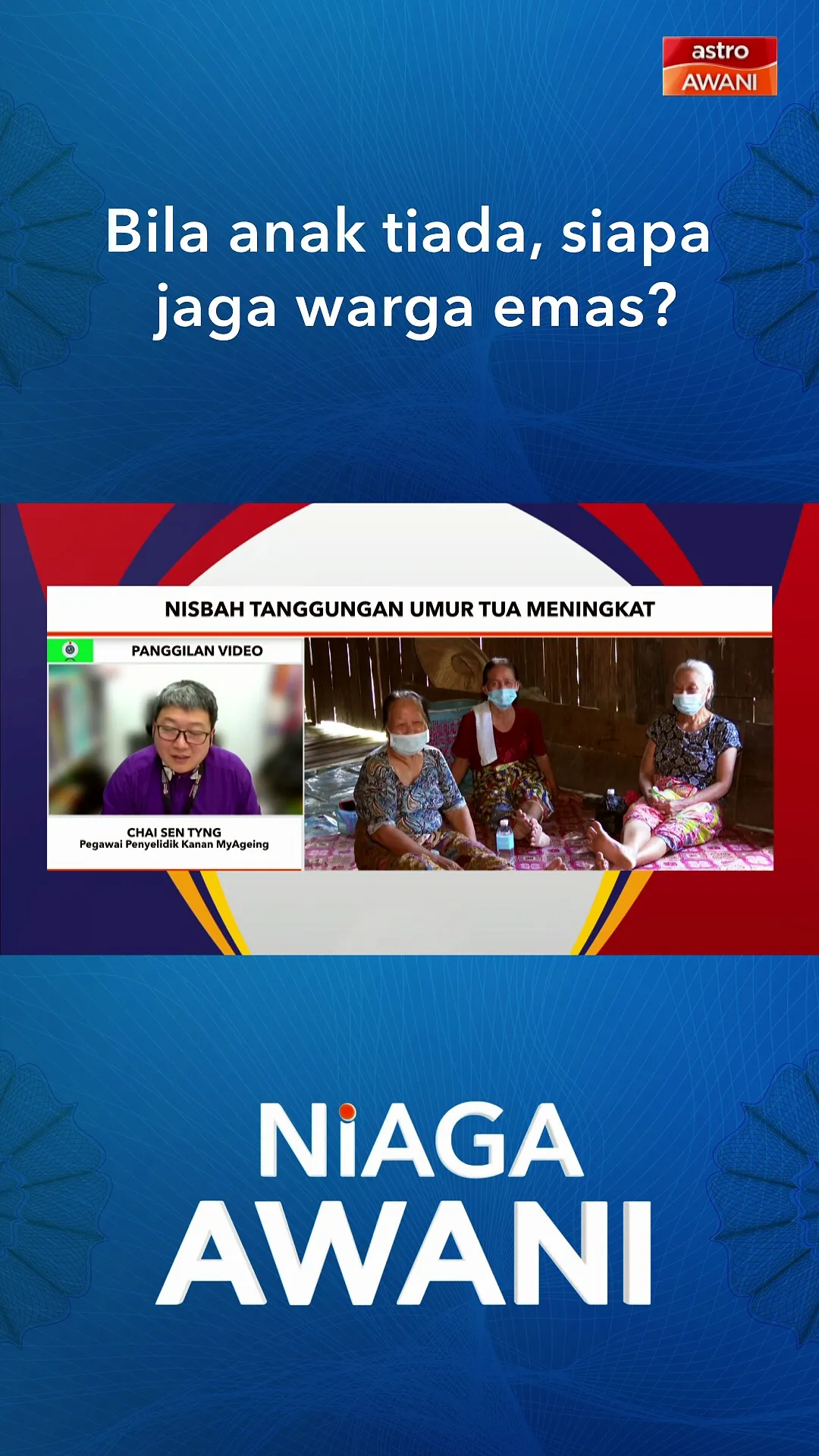 Bila anak tiada, siapa jaga warga emas?
