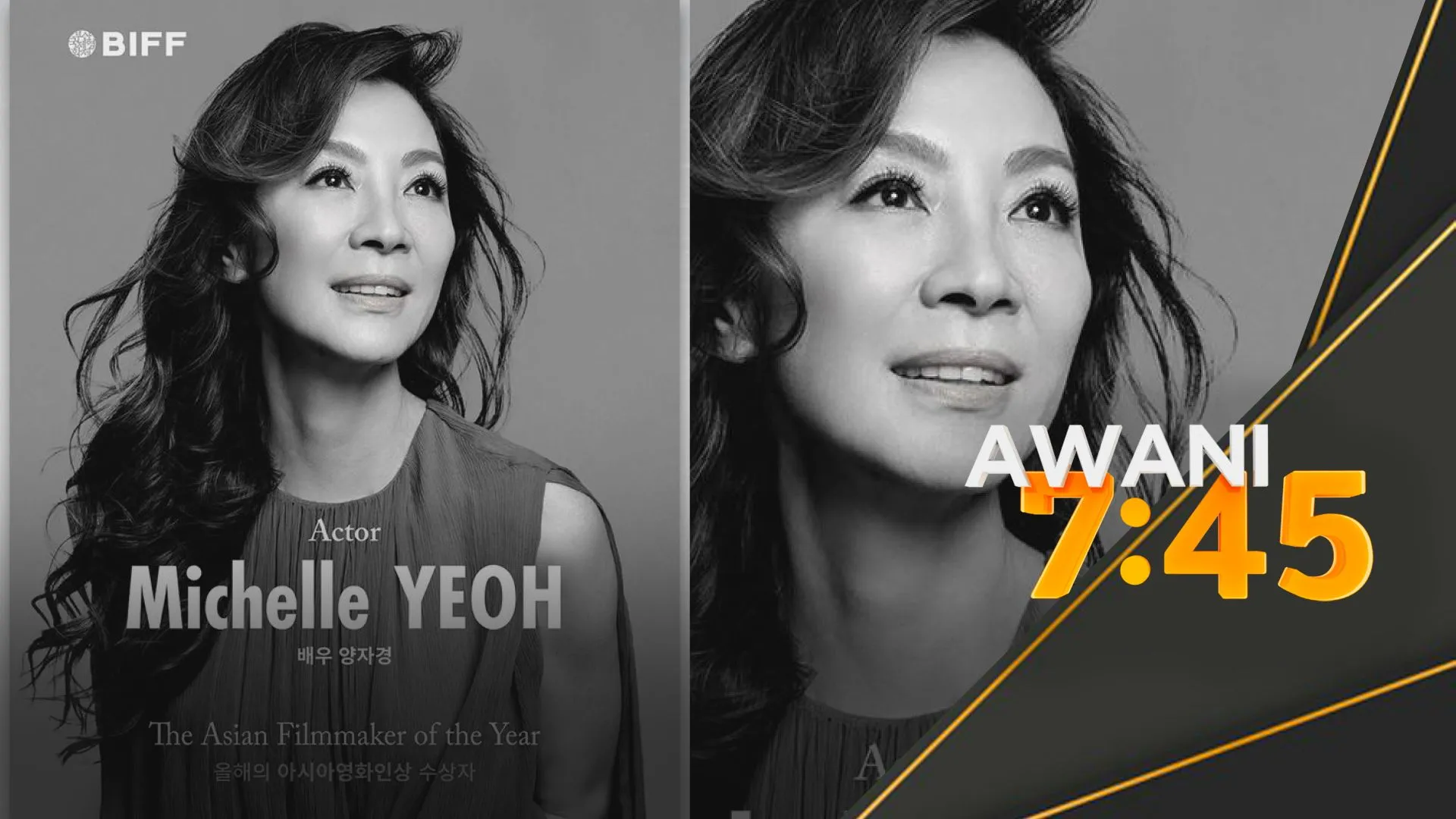 Michelle Yeoh dinobat Tokoh Perfileman Asia di Festival Filem Busan