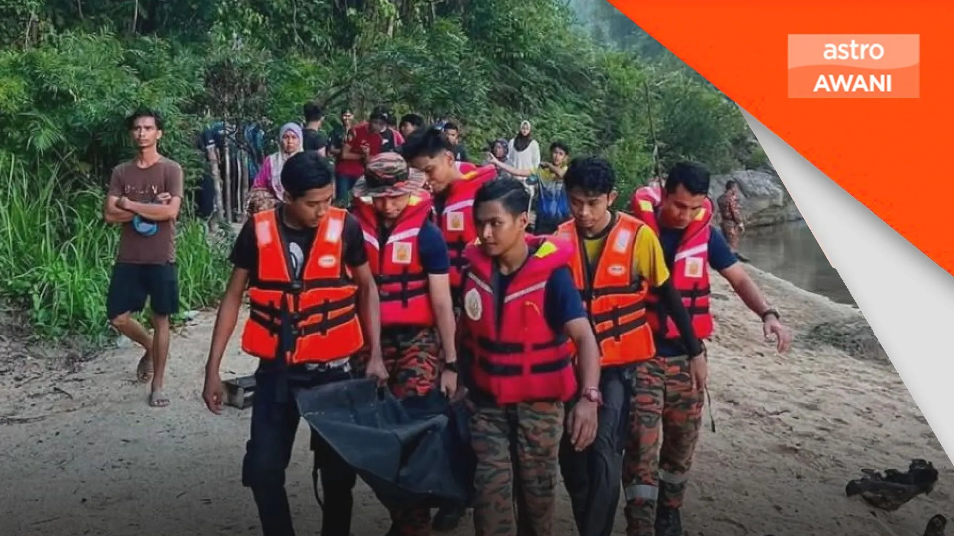 Pelajar kolej ditemukan lemas di Sungai Loh