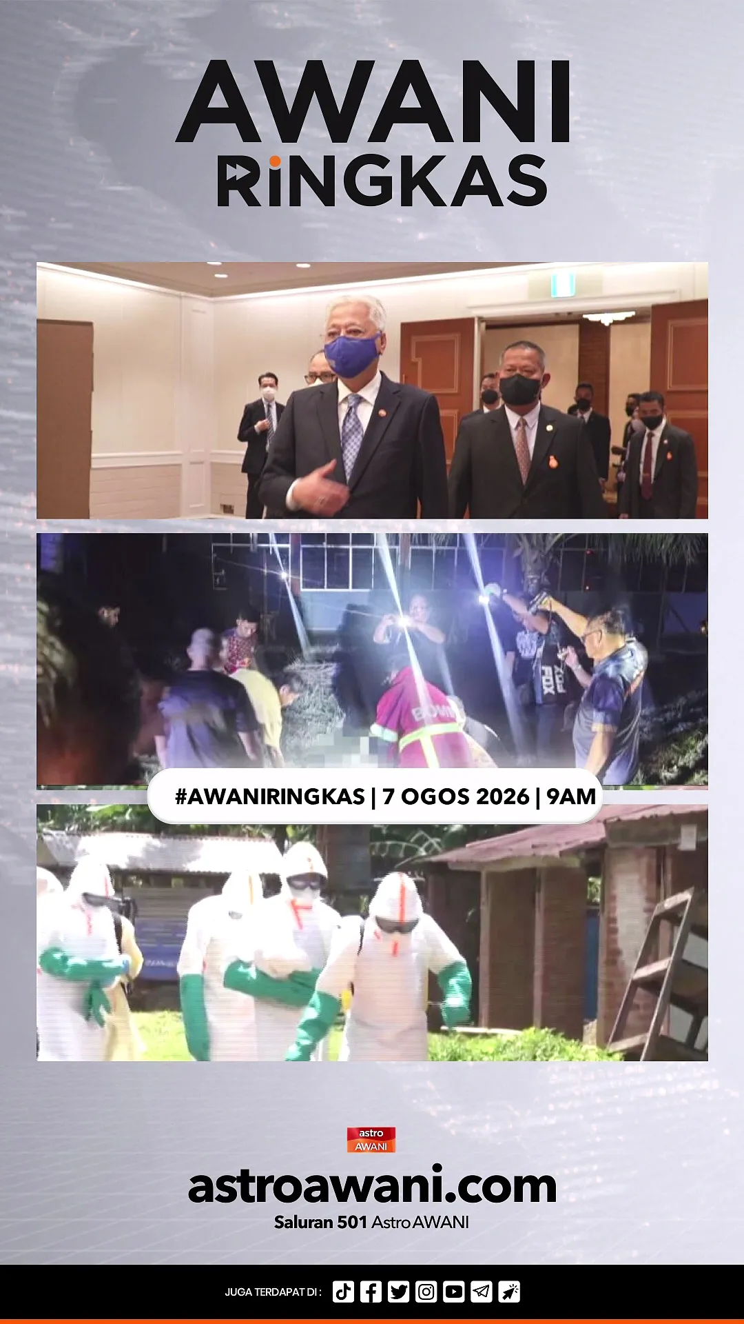 #AWANIRingkas 7 Ogos 2026 | 9PM