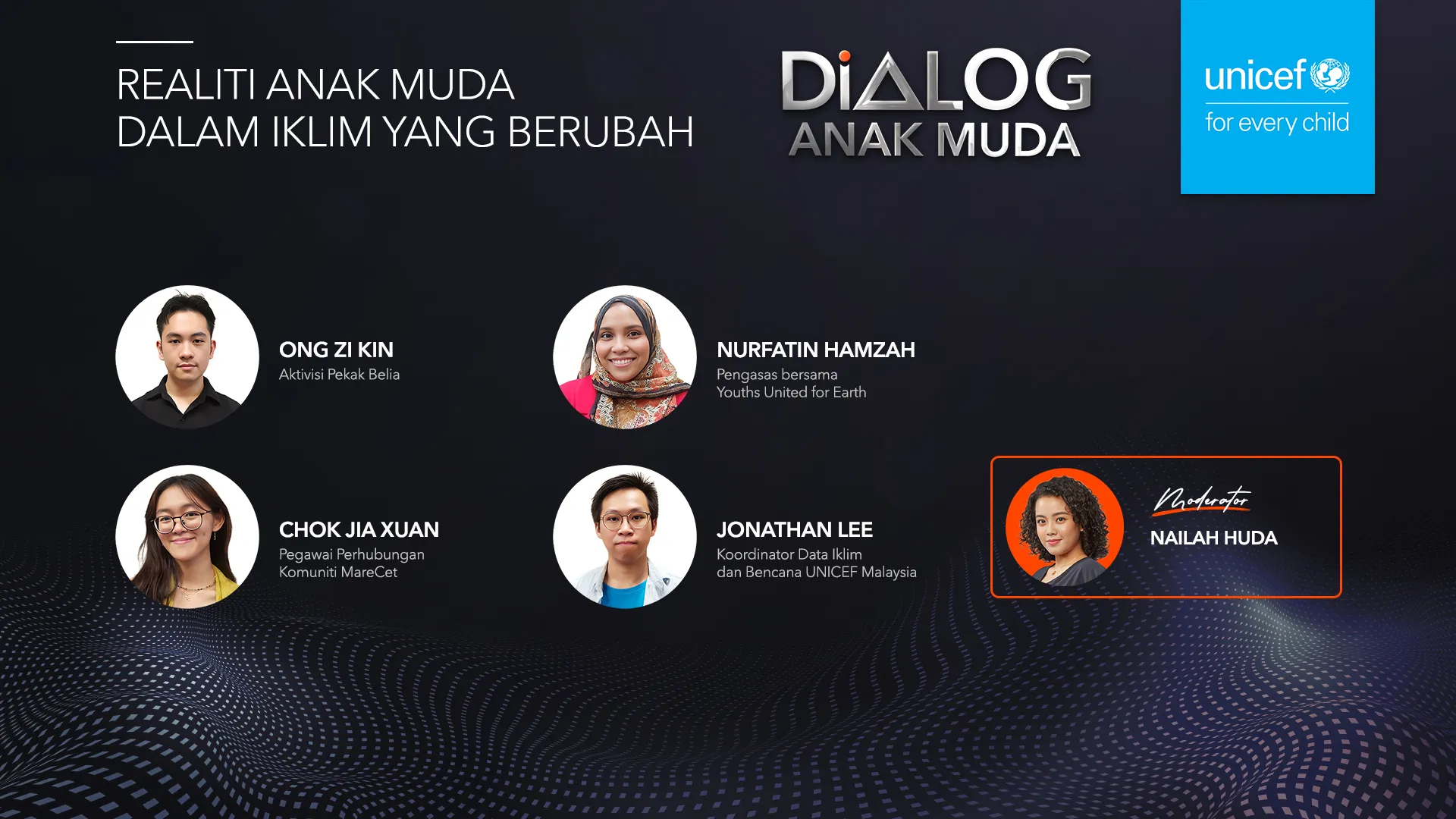 Dialog Anak Muda: Realiti Anak Muda dalam Iklim yang Berubah