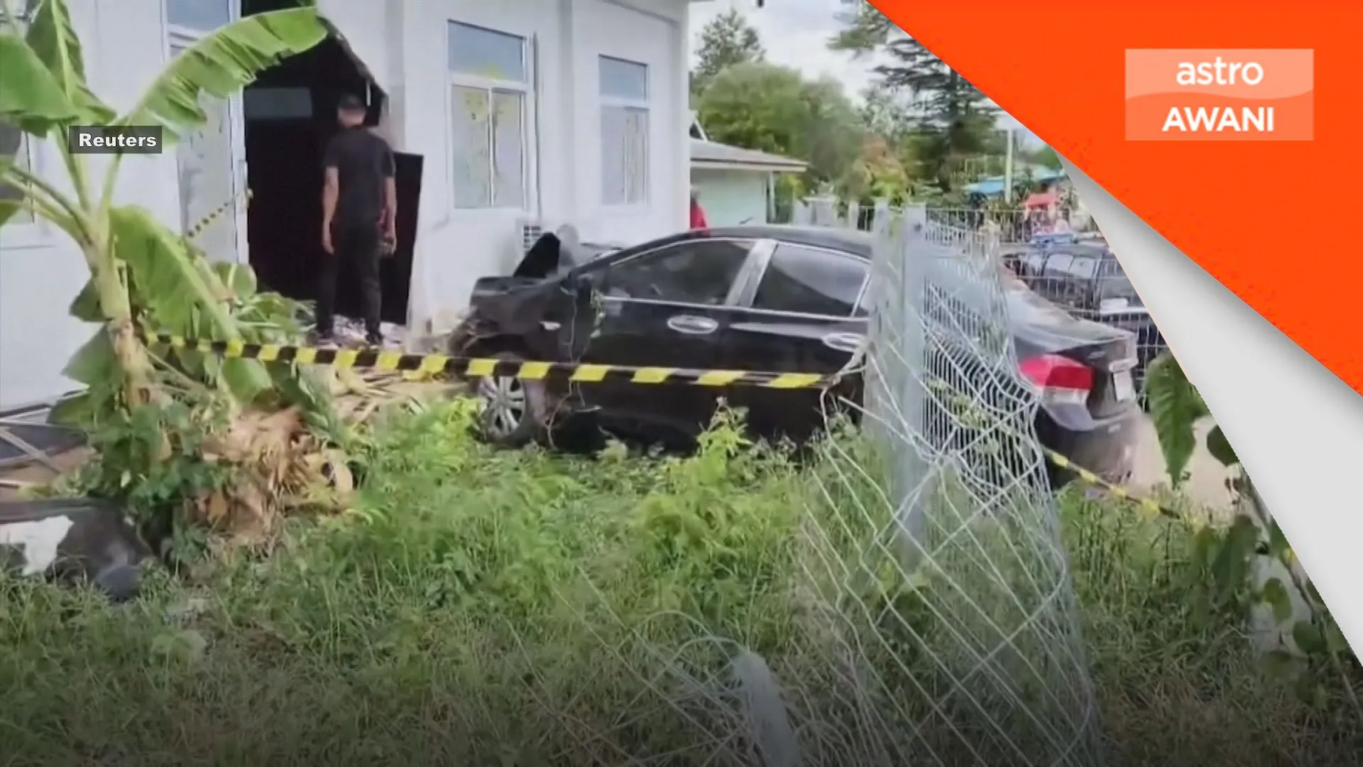 Kereta rempuh pusat jagaan kanak-kanak, 13 cedera