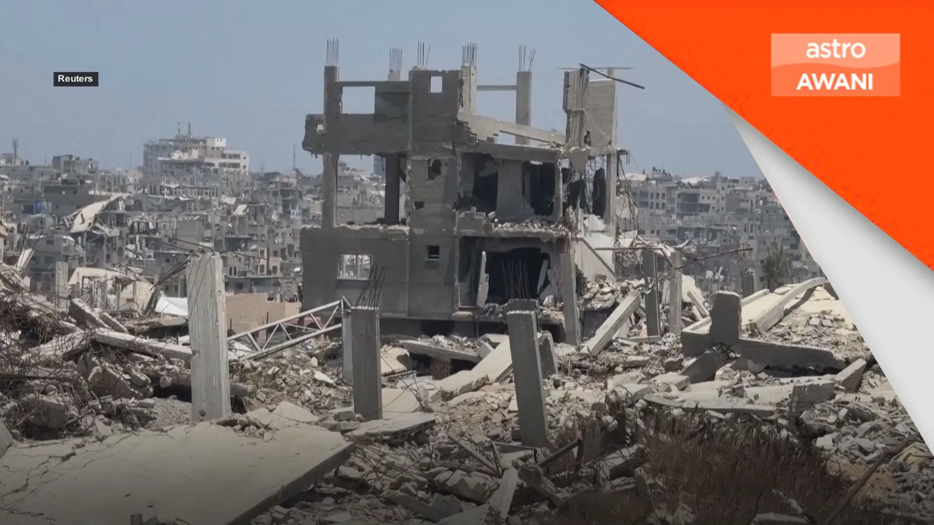 Kekejaman Zionis: 82 peratus struktur di Gaza rosak sejak Okt 2023