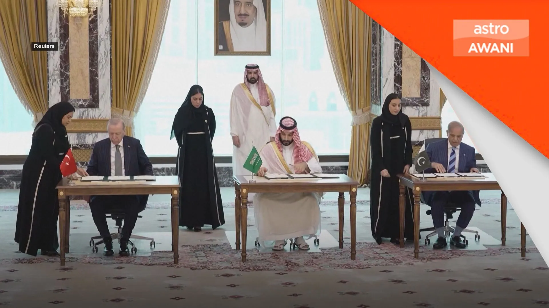 Pakistan, Arab Saudi dan Turkiye meterai pakatan pertahanan