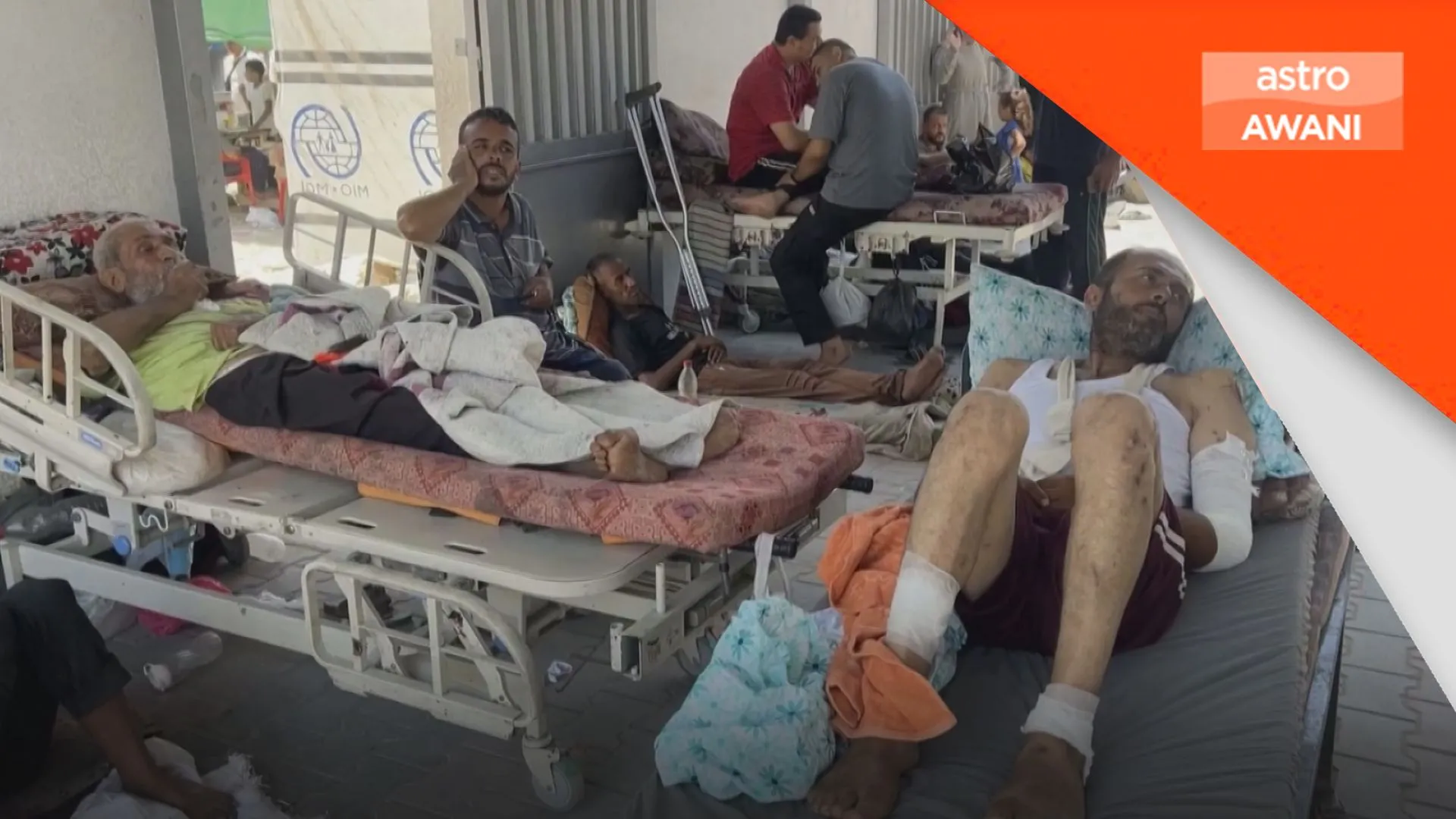 Pesakit Gaza rayu pemindahan perubatan segera
