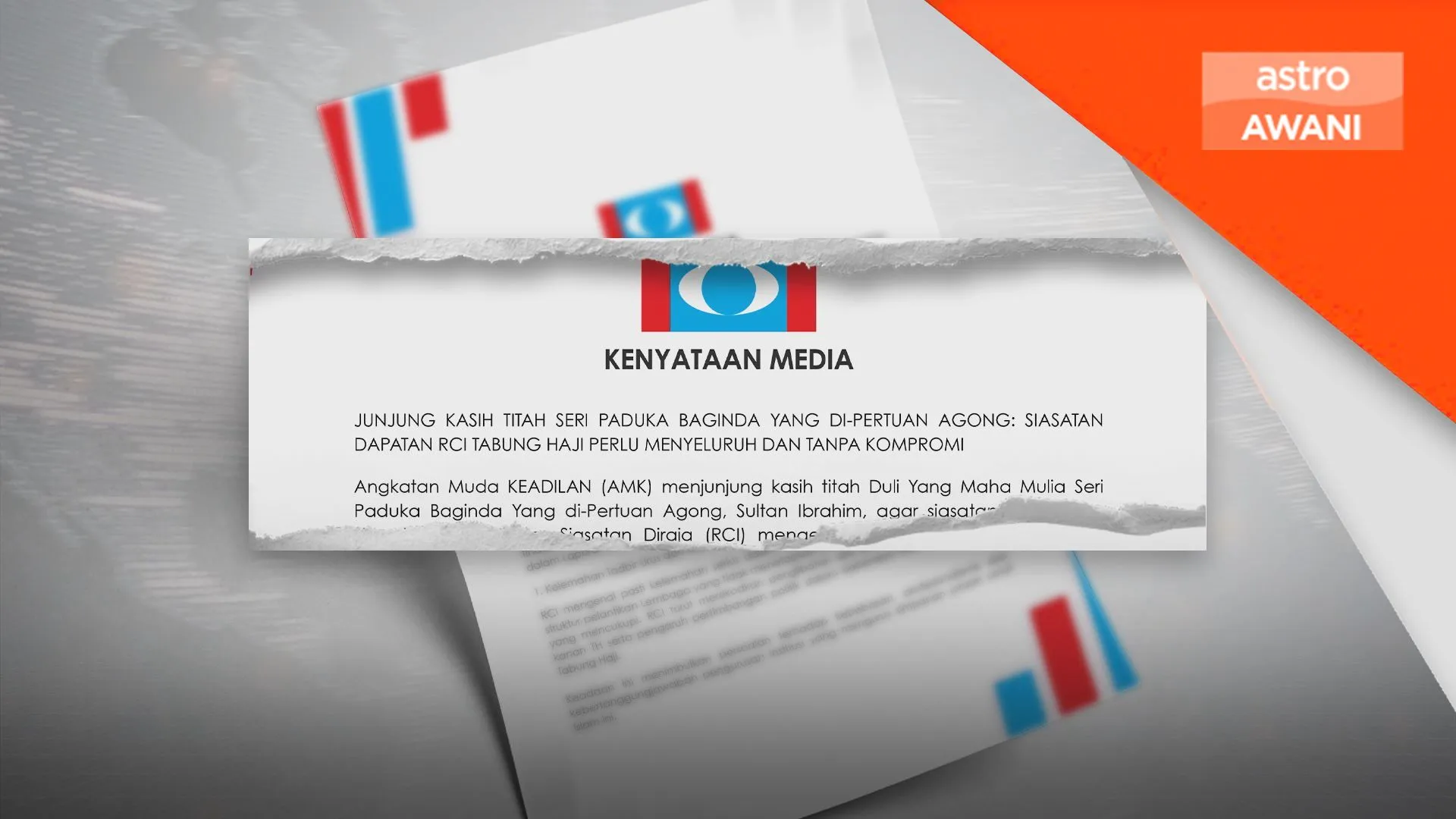 AMK gesa SPRM, PDRM jejak aliran wang