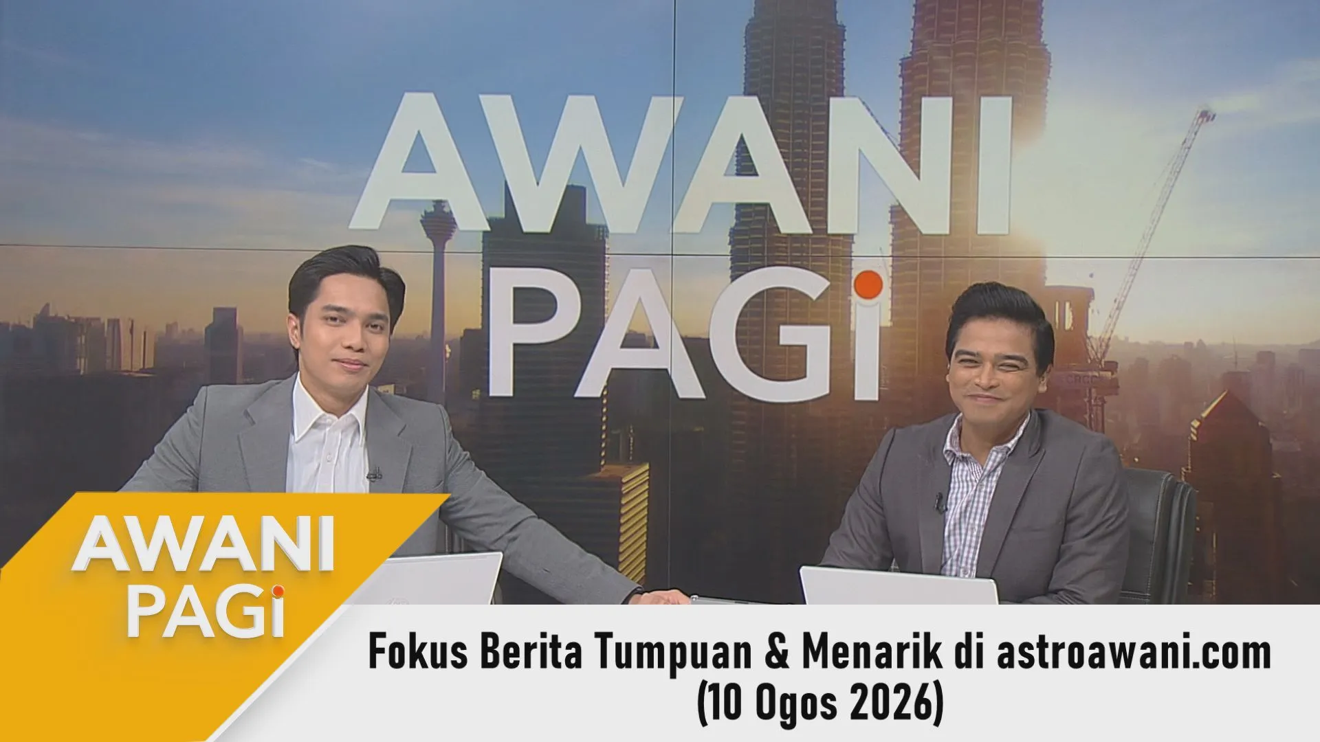 AWANI Pagi: Berita tumpuan & menarik di astroawani.com [10 Ogos 2026]