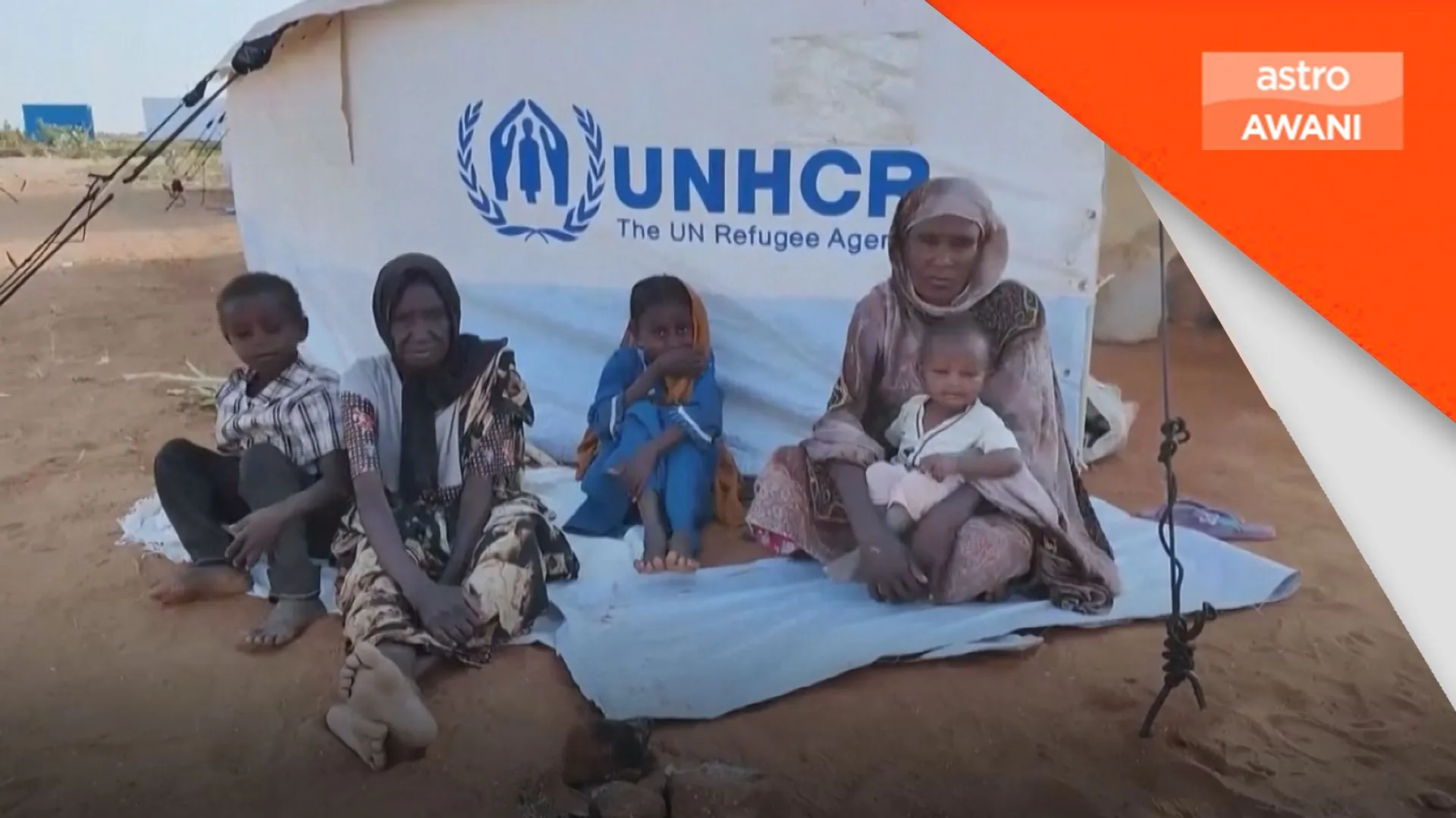 Lebih 5,000 penduduk hilang tempat tinggal akibat pertempuran di Darfur Barat