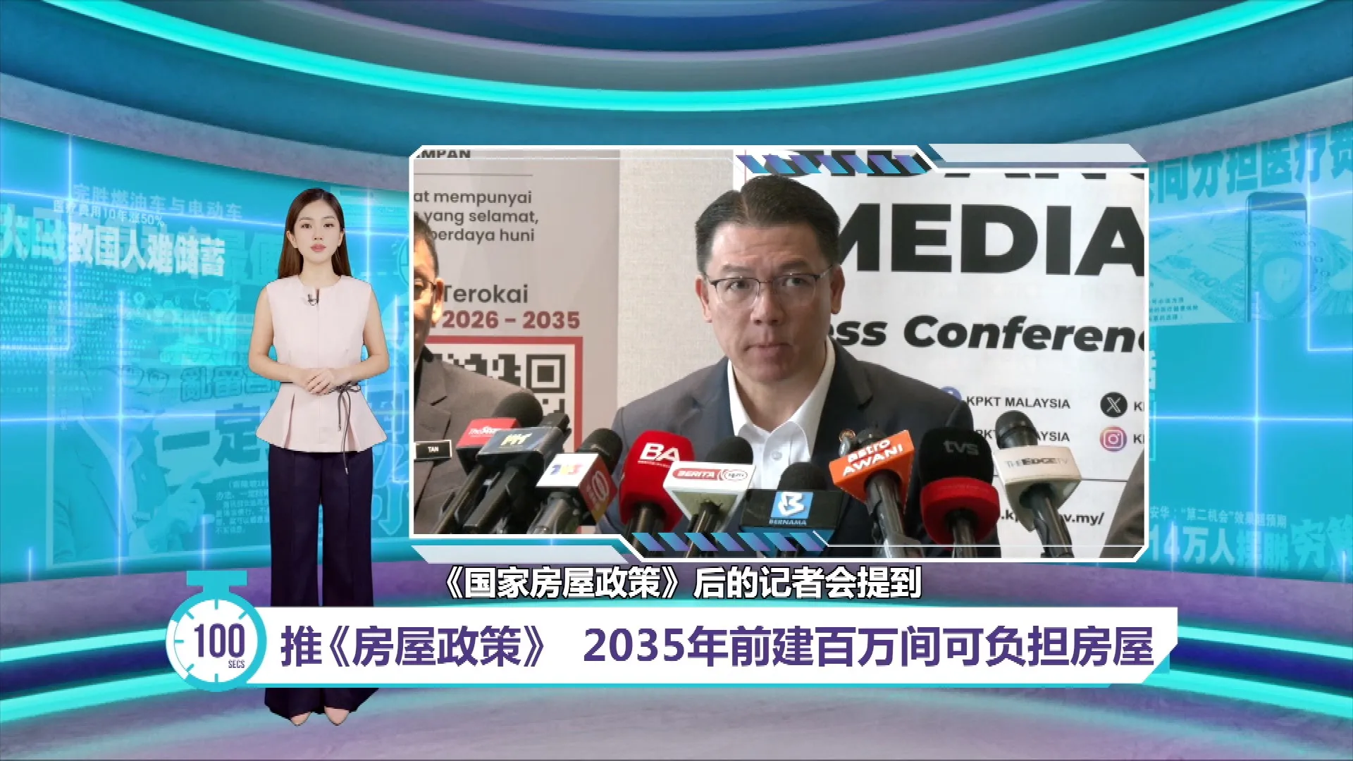 180亿令吉信贷担保   倪可敏：助无固定收入首购族买房