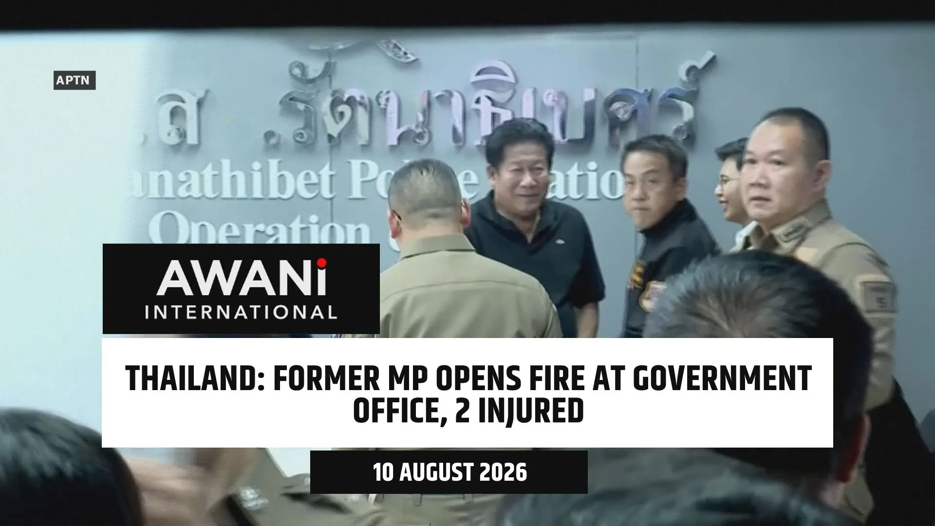 Gunman fires inside Thai government office as country reels from school shooting