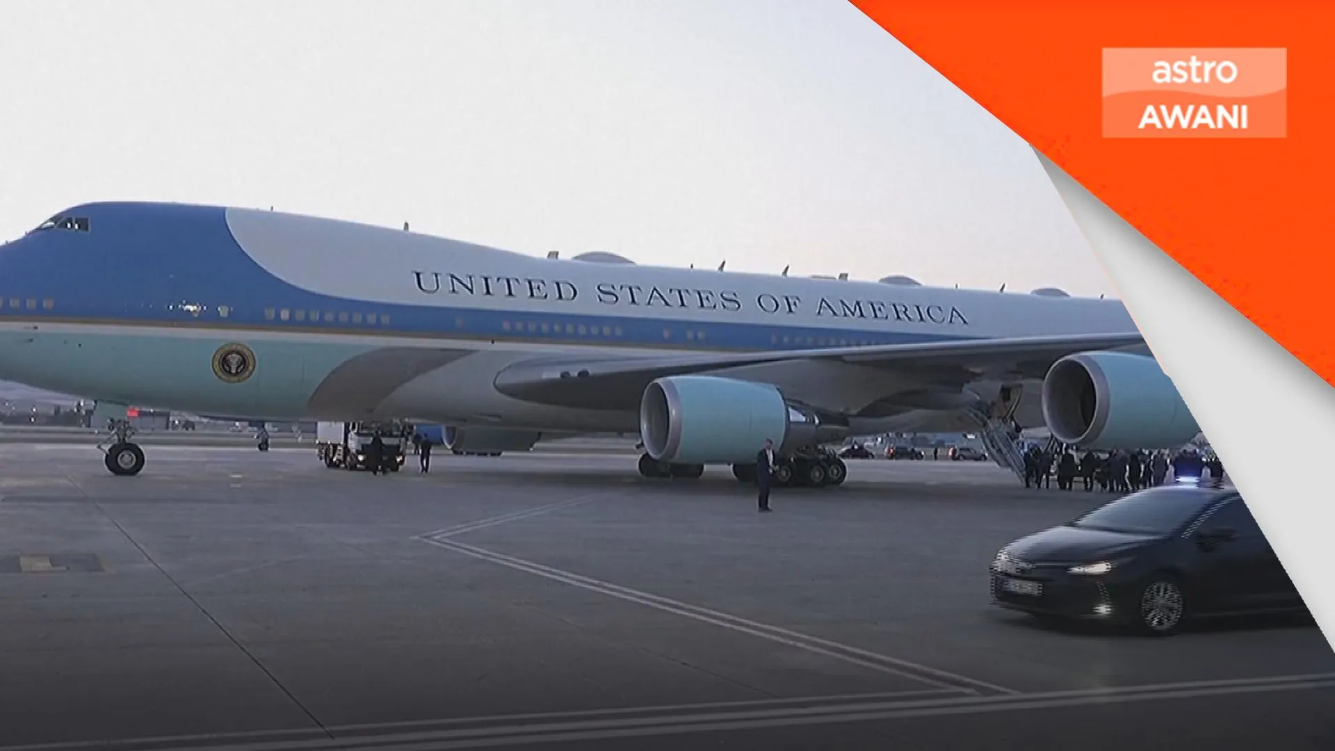 Trump dilaporkan guna penerbangan rahsia susulan ancaman Iran