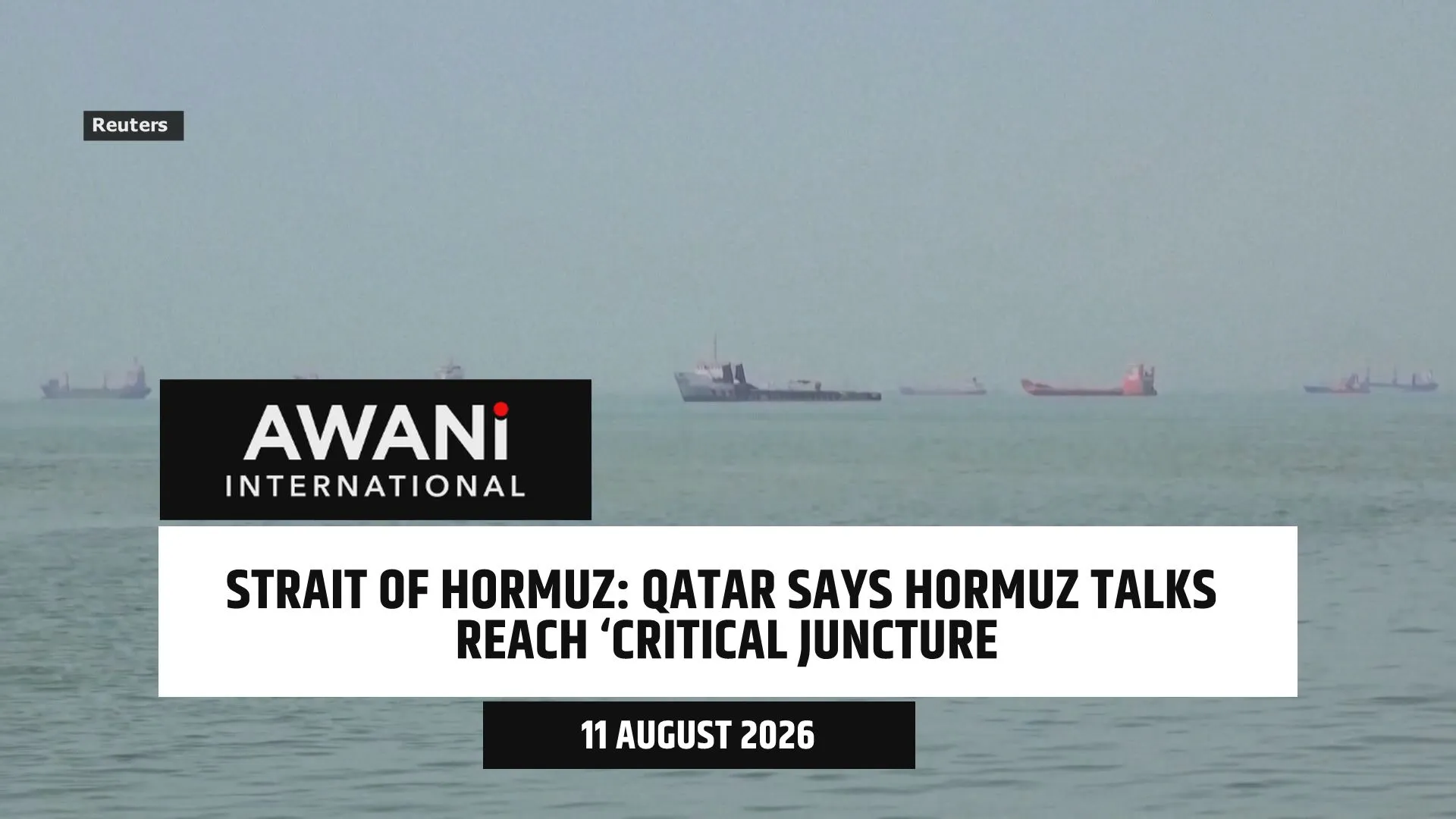 Qatar says Hormuz talks reach ‘critical juncture’