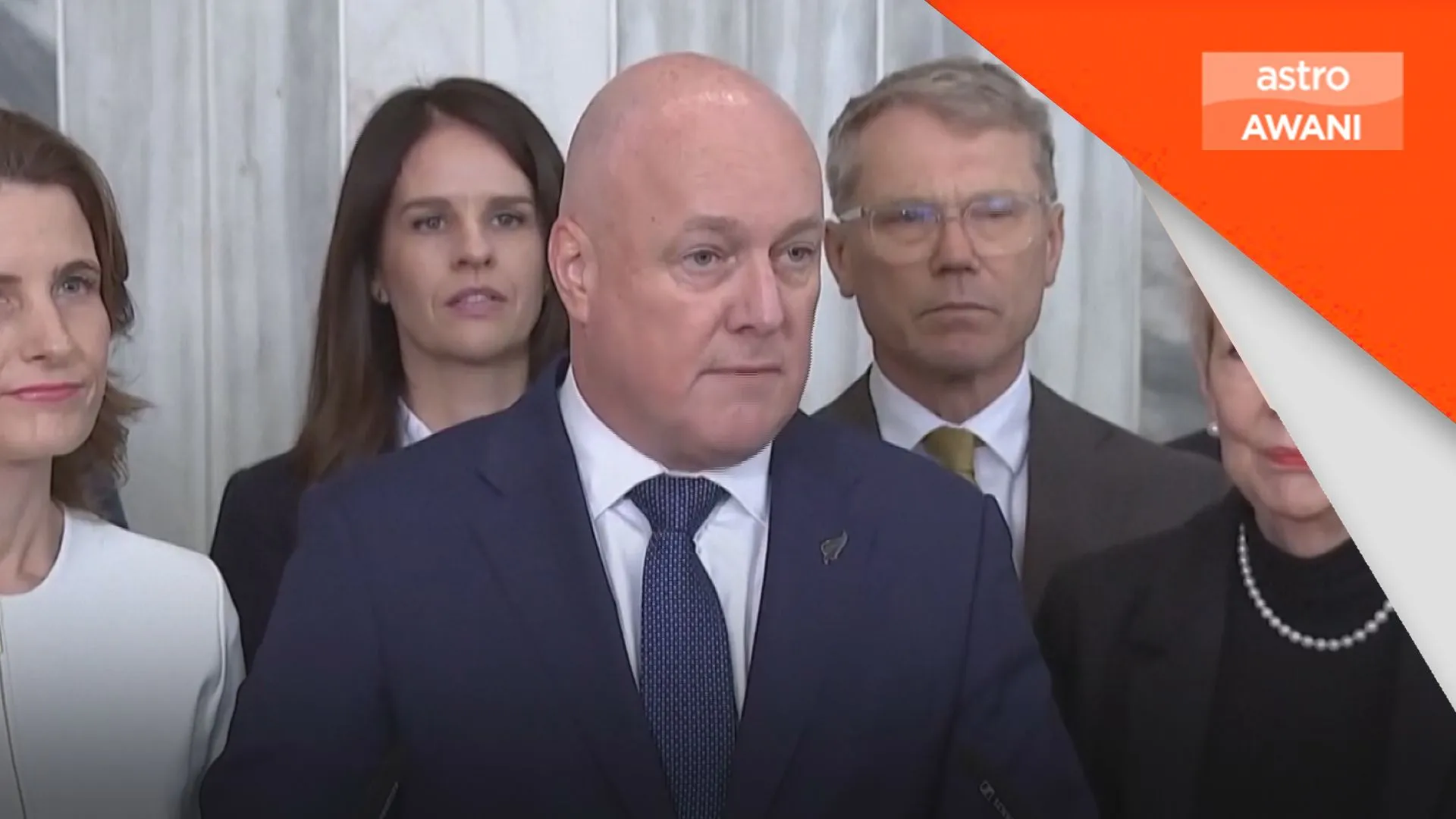 Christopher Luxon kekal PM New Zealand selepas undi percaya