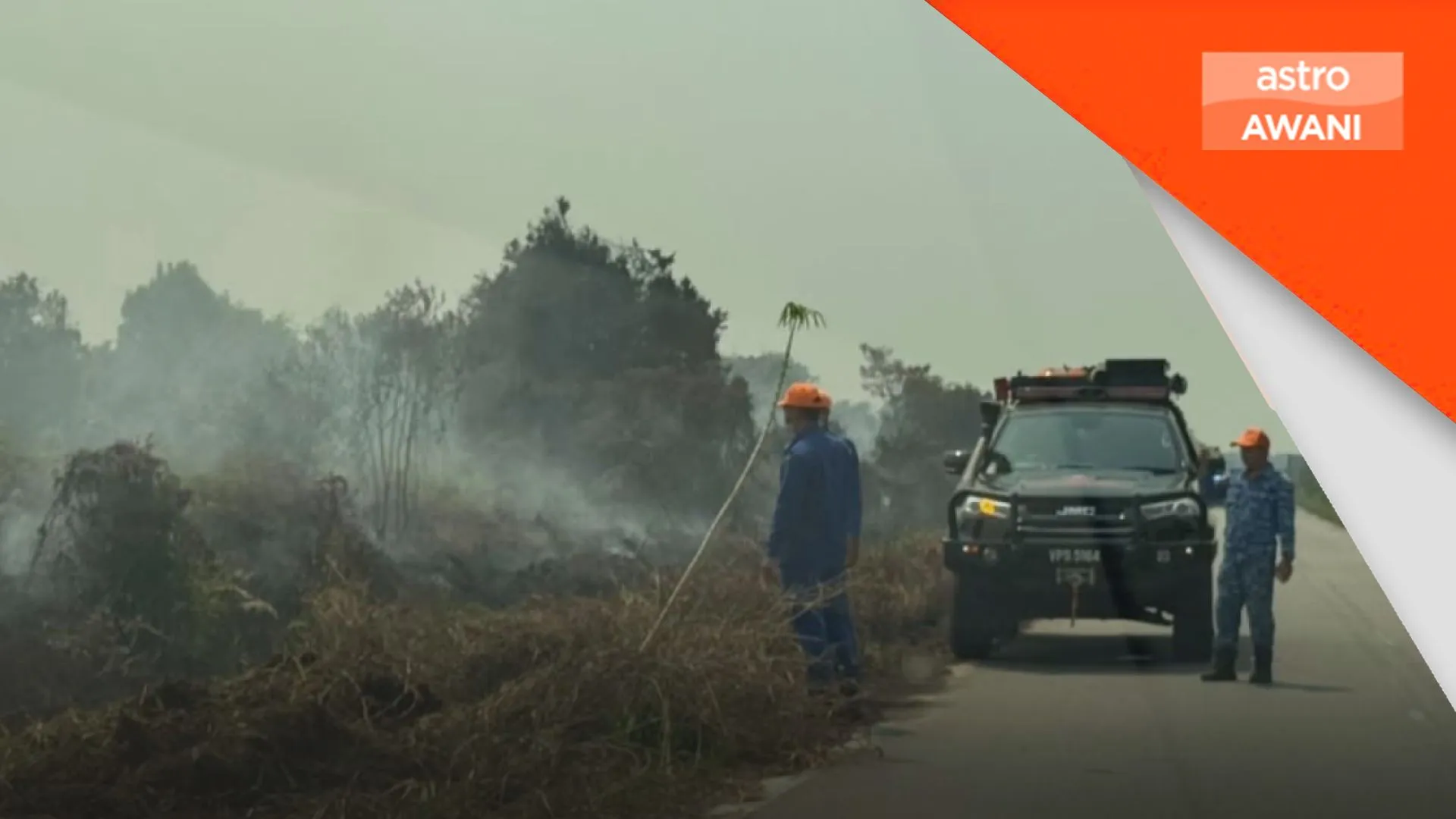 Operasi pemadaman kebakaran hutan seluas 80 hektar di Sri Aman diteruskan