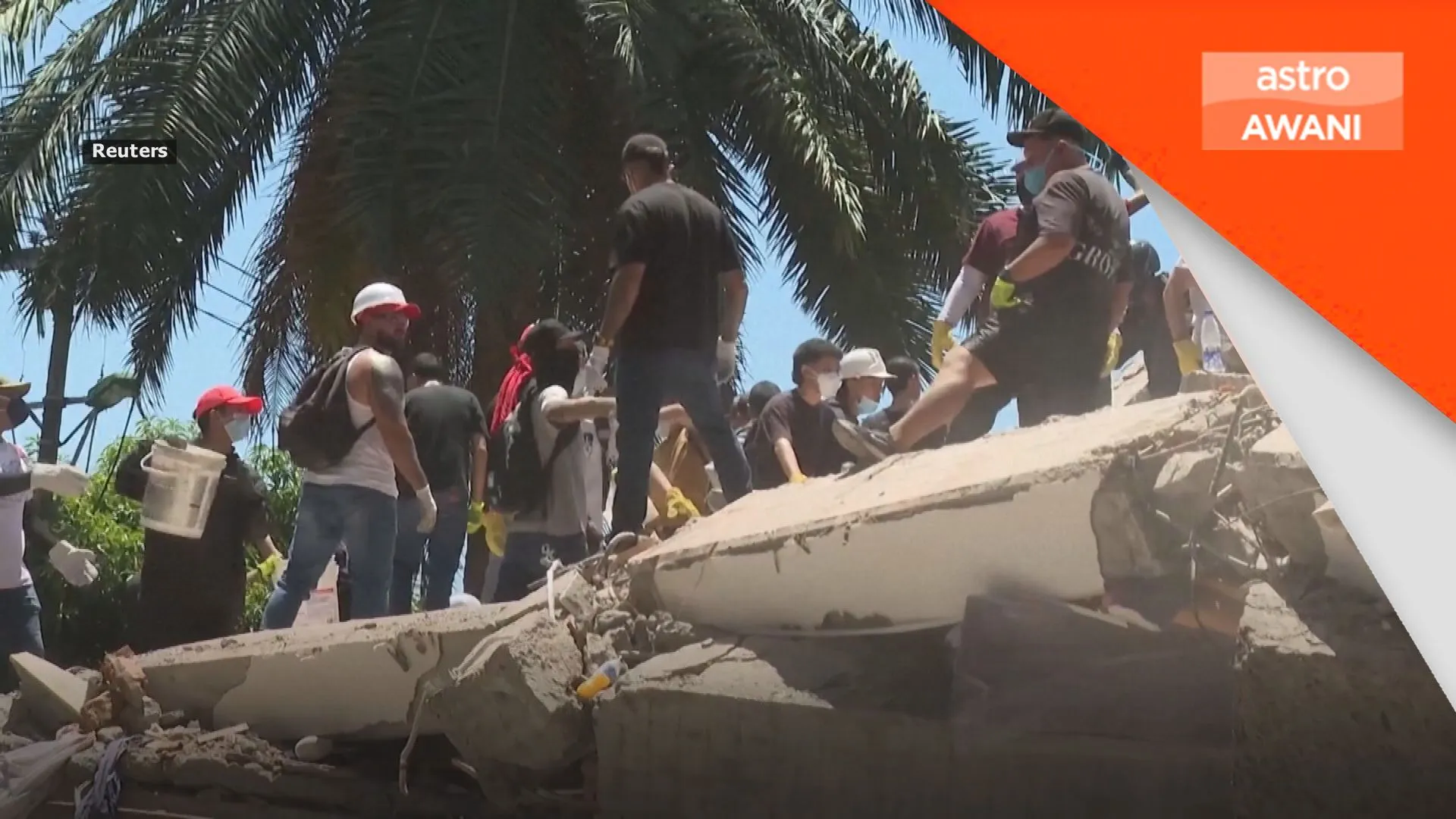 Korban gempa Colombia meningkat kepada 250 mangsa