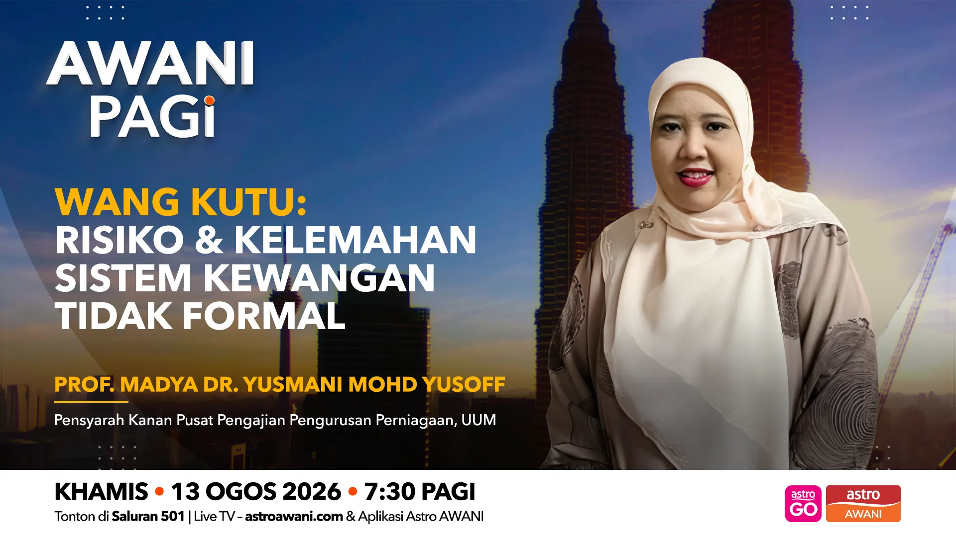 AWANI Pagi: Wang Kutu | Risiko & Kelemahan Sistem Kewangan Tidak Formal