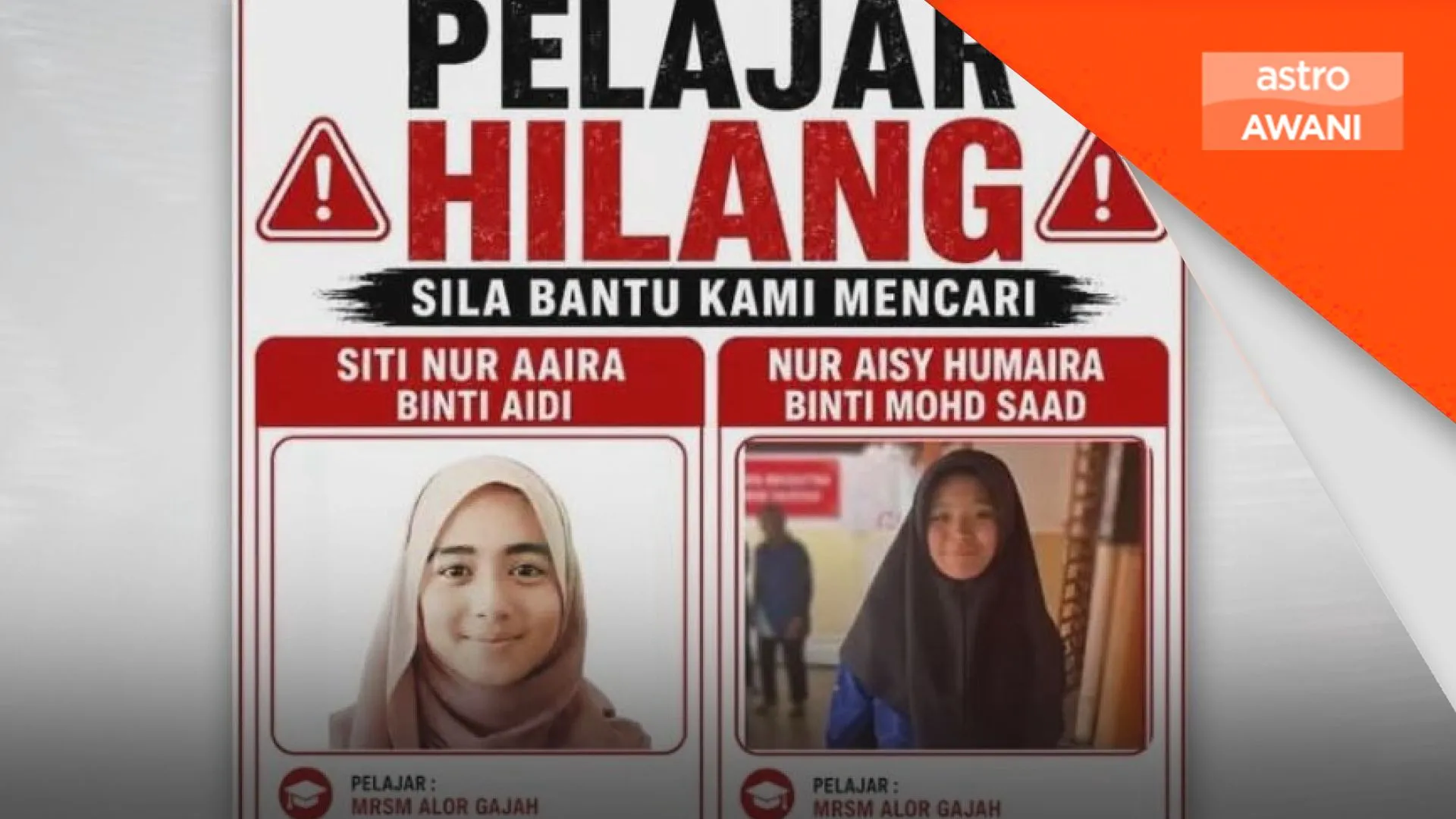 Asyraf Wajdi mohon doa dua pelajar MRSM ditemui