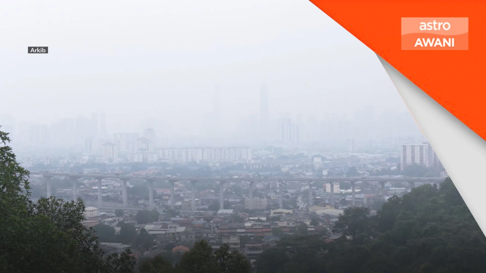 Situasi jerebu: 10 kawasan di seluruh negara rekod kualiti udara tidak sihat
