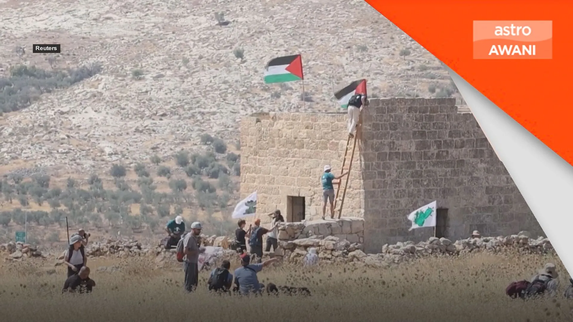 Aktivis Palestin dan Israel iringi pemilik tanah berdepan ancaman peneroka