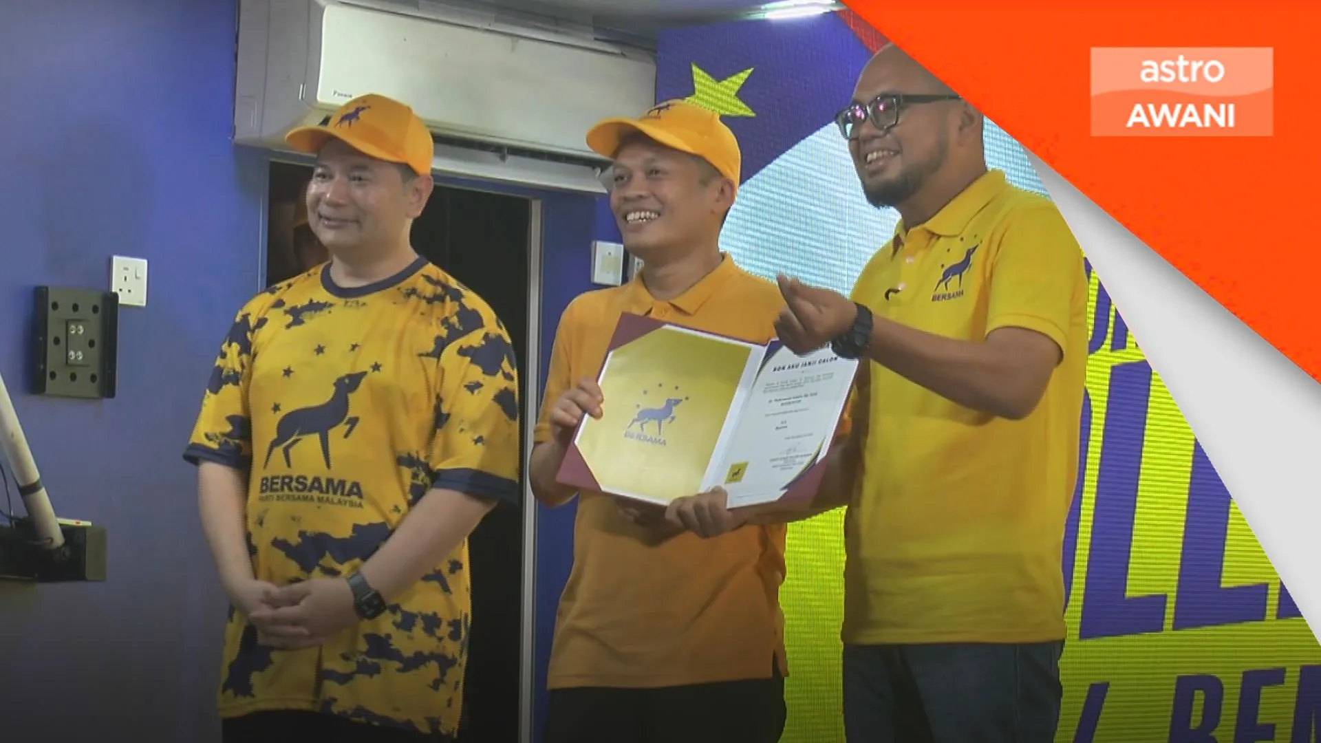 Bersama umum 15 calon PRN Melaka, Solehin di Bemban