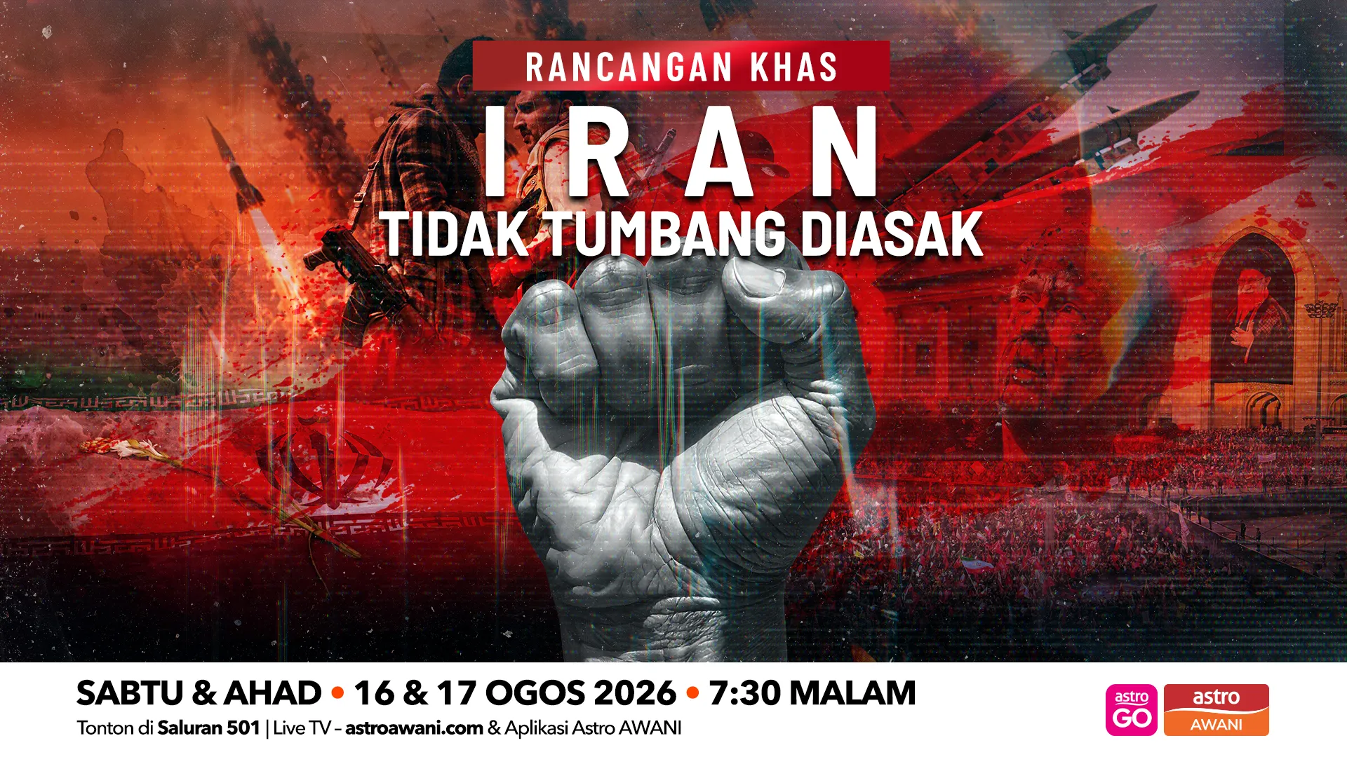 Rancangan Khas: Iran Tidak Tumbang Diasak
