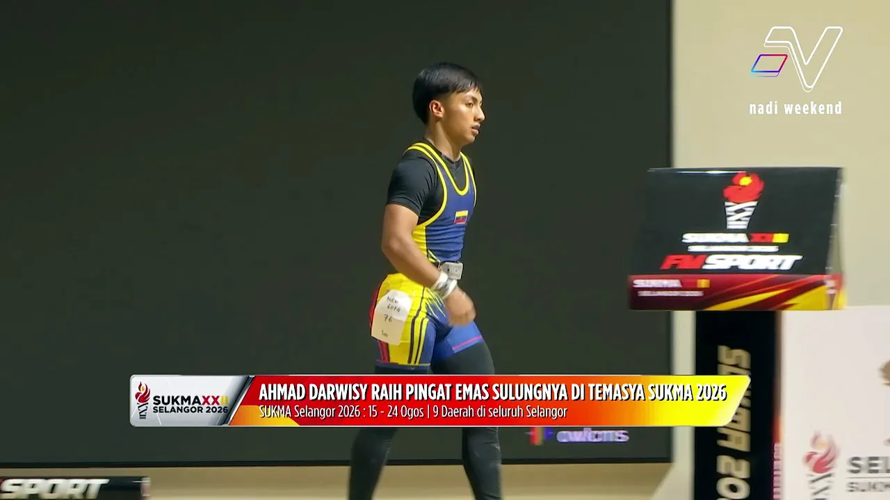 Ahmad Darwisy raih Pingat Emas sulung di SUKMA 2026