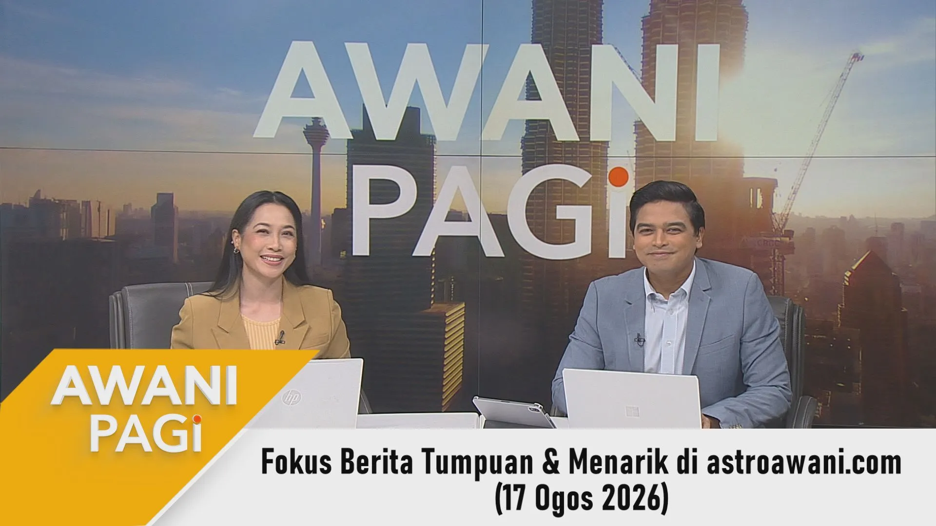 AWANI Pagi: Berita tumpuan & menarik di astroawani.com [17 Ogos 2026]