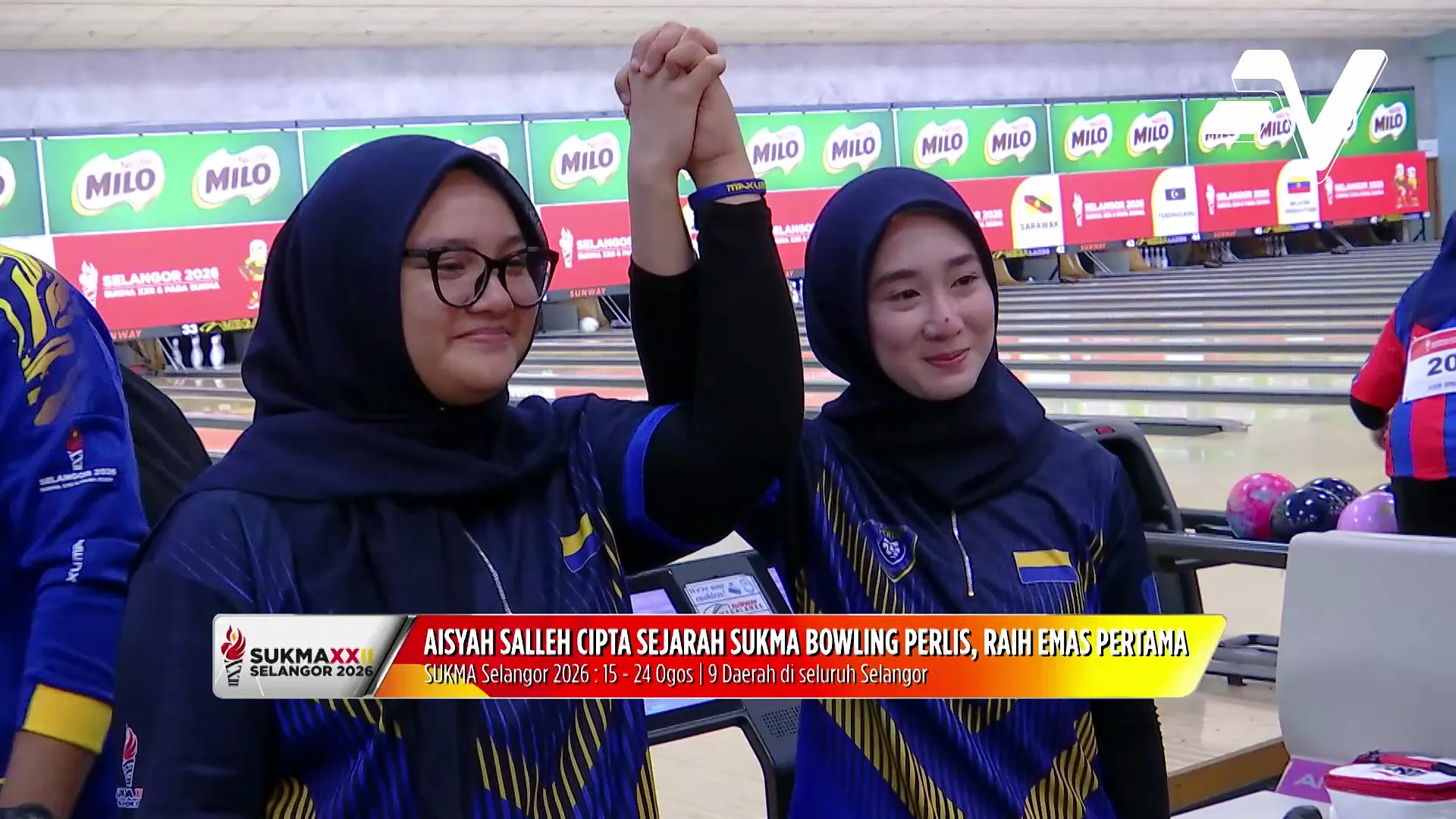 Aisyah Salleh cipta sejarah SUKMA bowling Perlis, raih Emas pertama