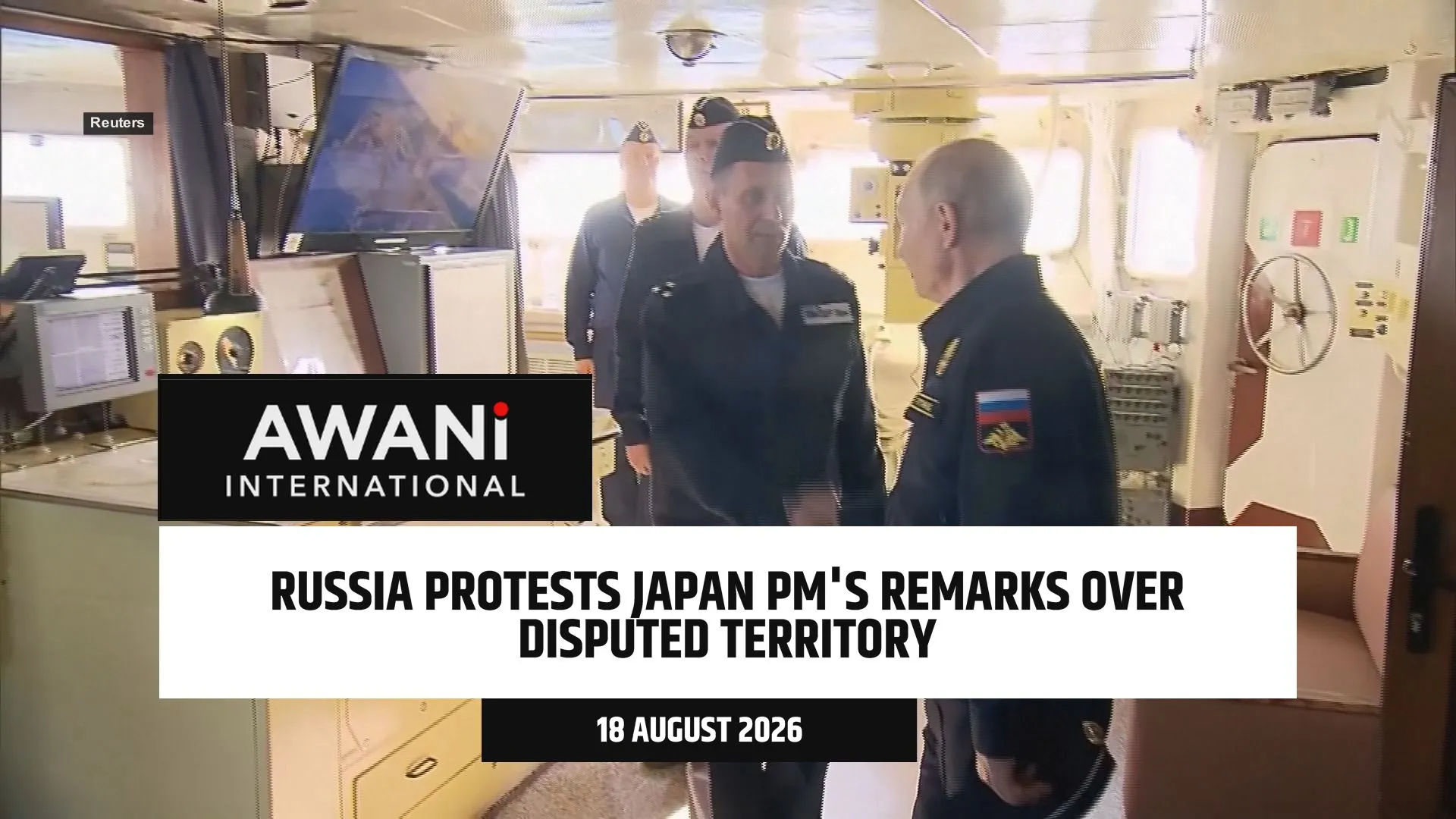 Russia protests Japan PM's remarks over disputed islands
