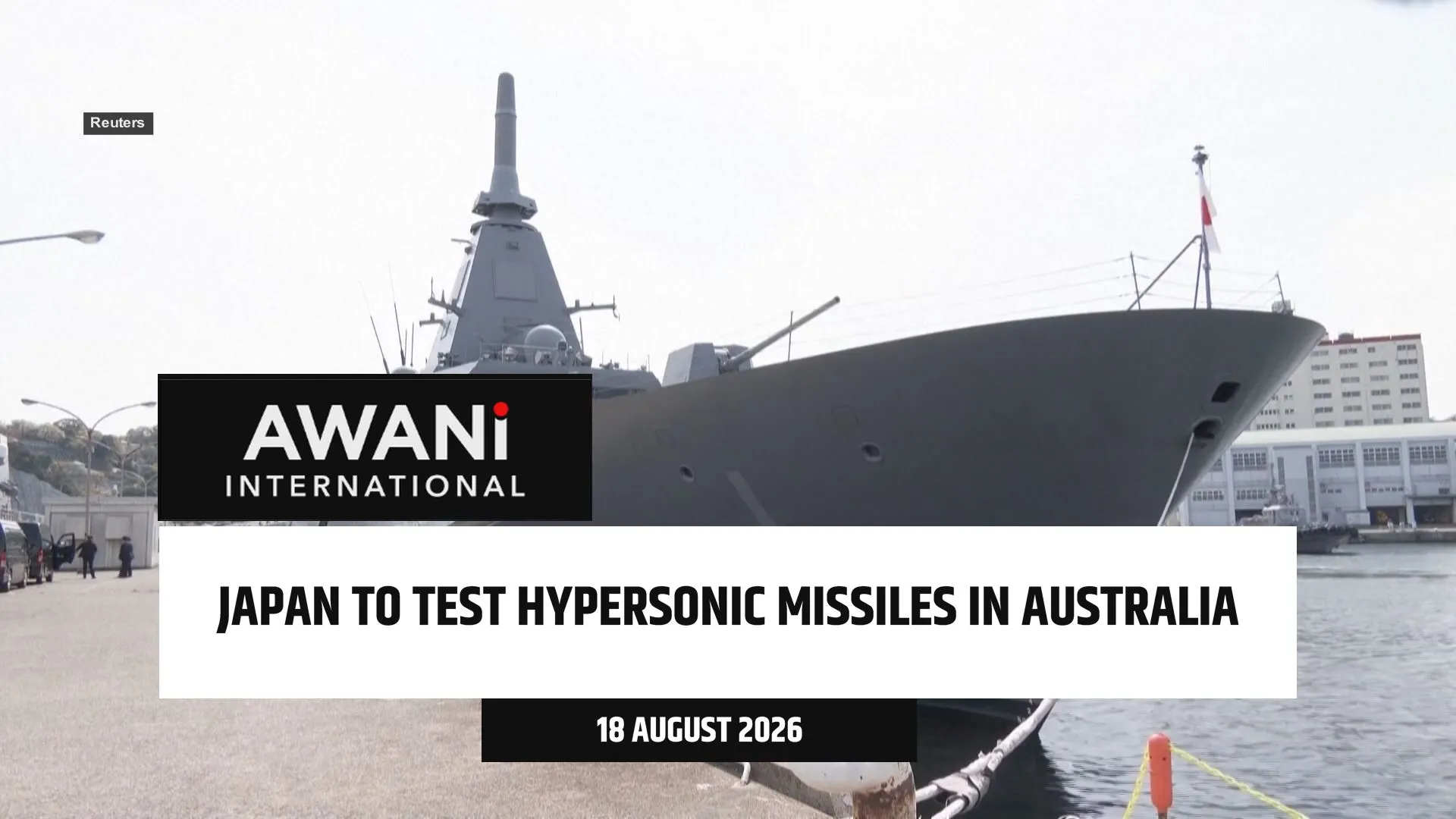 Japan to test hypersonic missiles in Australia