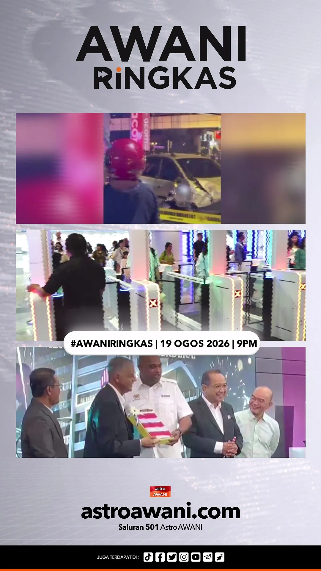 #AWANIRingkas 19 Ogos 2026 | 9PM