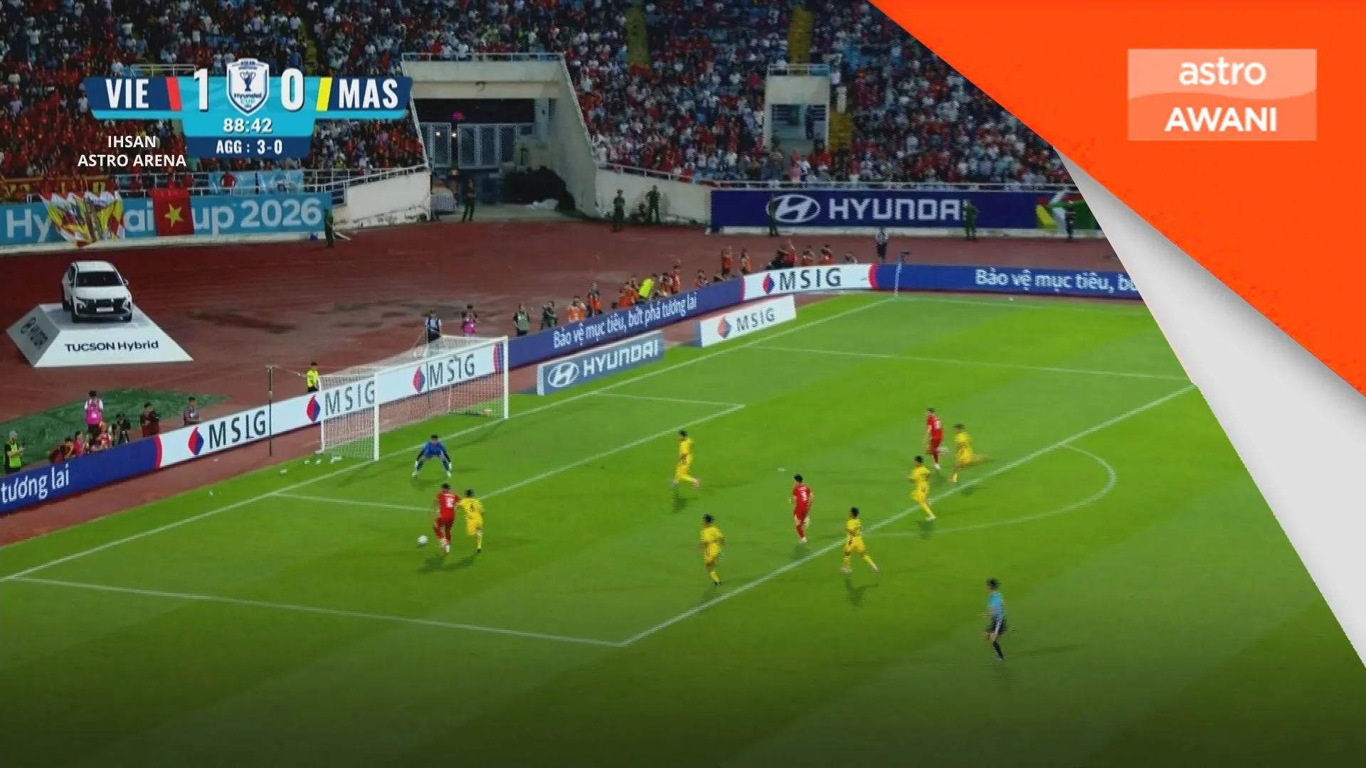 Harimau Malaya 'tersembam' di Hanoi, Vietnam mara ke final Piala ASEAN 2026