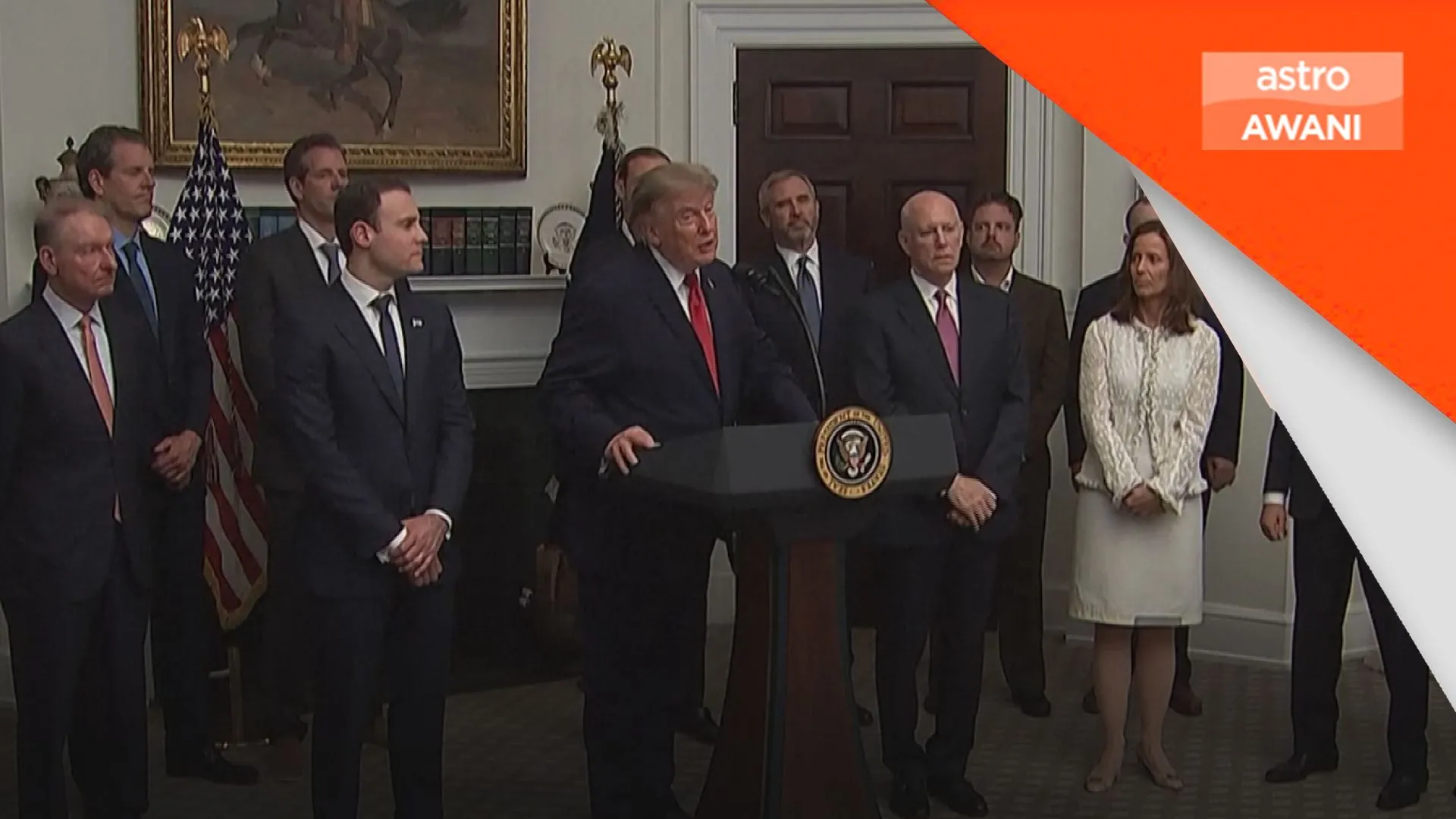 Trump tangguh tarif Kanada selama tiga hari
