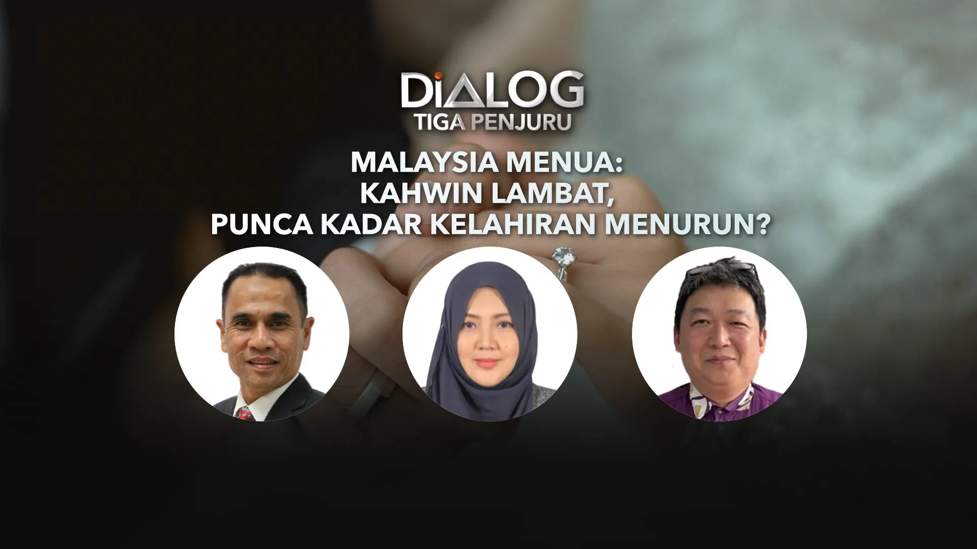 Dialog Tiga Penjuru: Malaysia Menua | Punca Kadar Kelahiran Menurun?