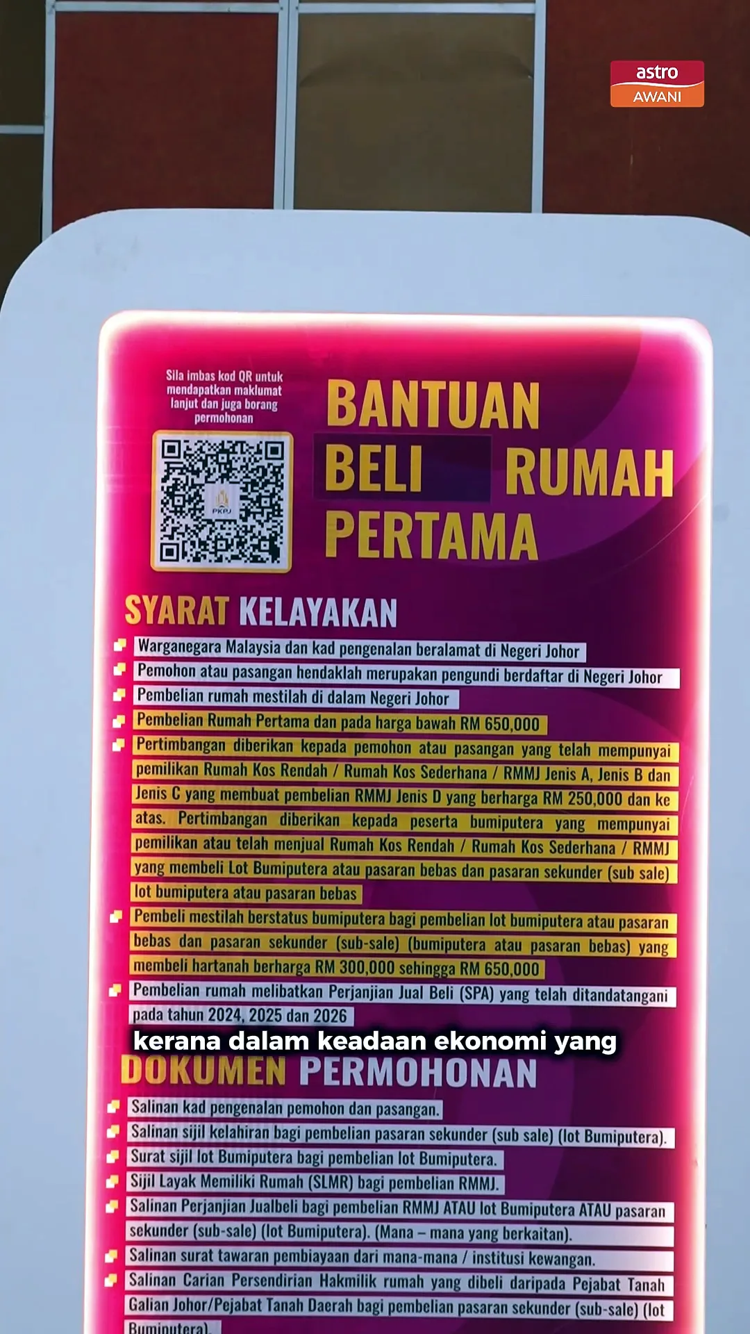 Skop Perumahan Kasih Johor (PKJ) Fasa 3 - EXCO & Pemohon Di Kulai