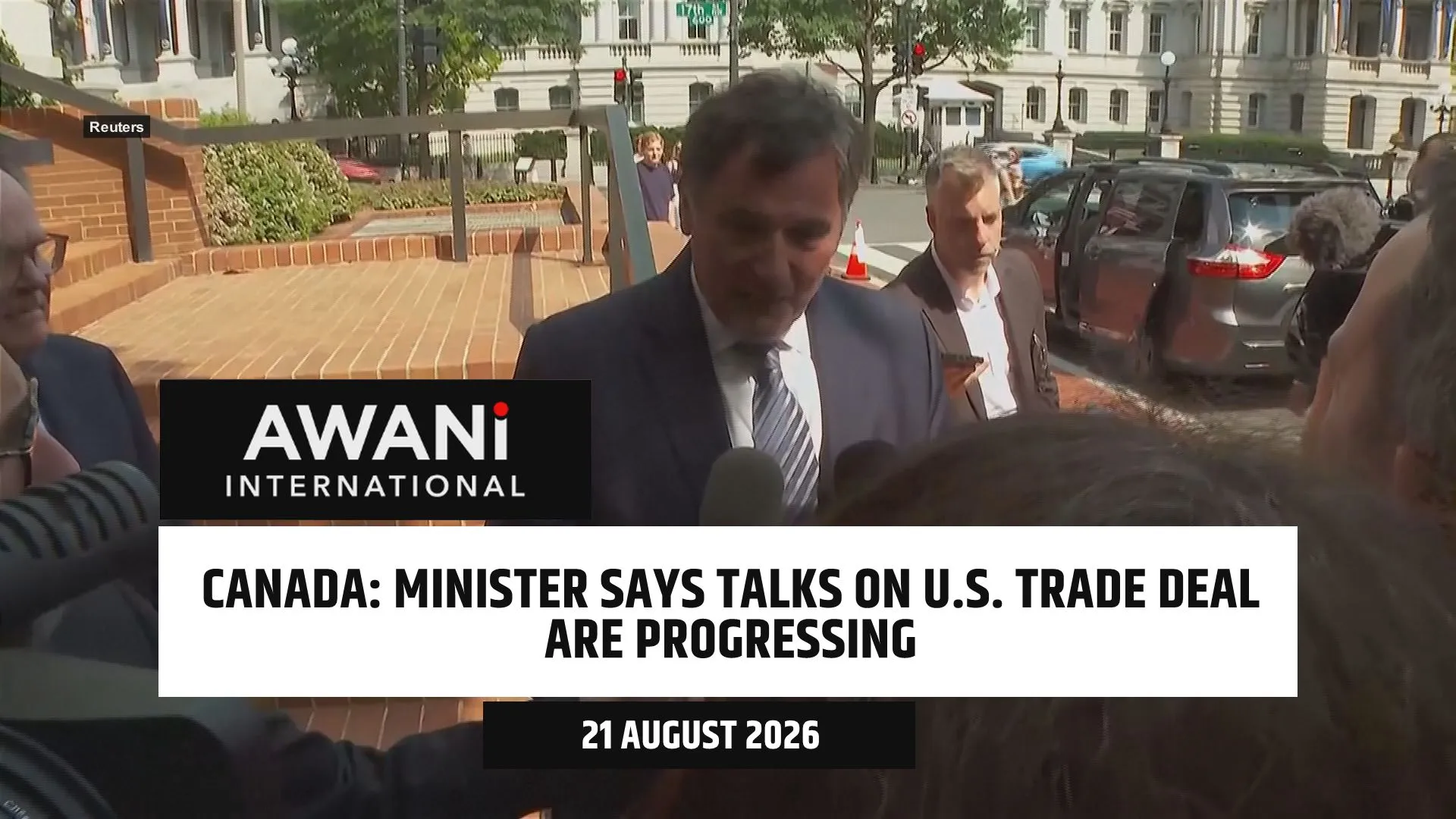 Canada says talks with U.S. on trade deal are progressing
