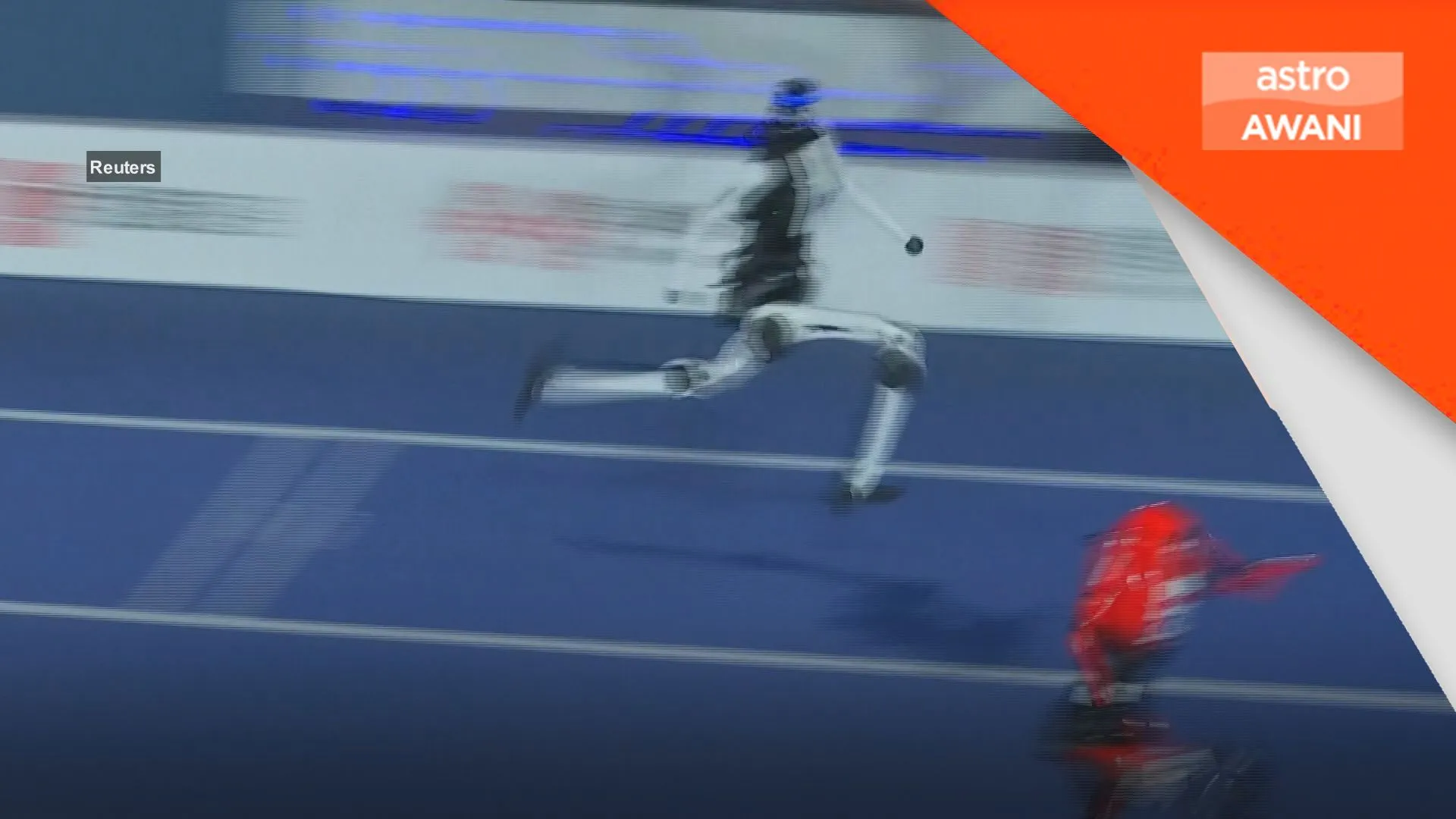 Robot China pecah rekod 100 meter Usain Bolt
