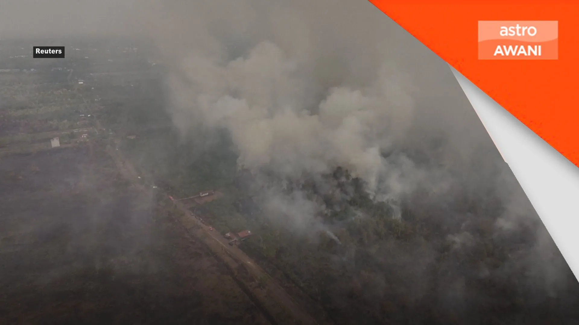 Indonesia tahan 72 suspek kes kebakaran hutan