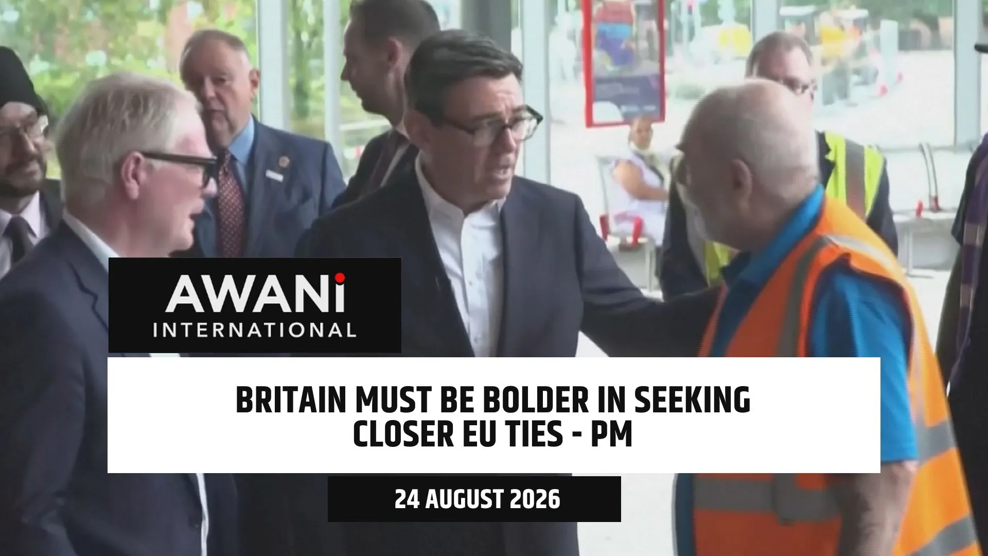 UK must be bolder in seeking closer EU ties, says Burnham