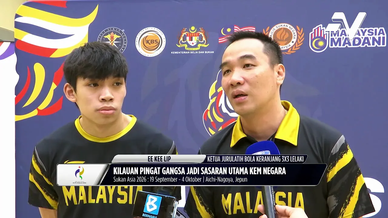 Kilauan Pingat Gangsa jadi sasaran utama kem bola keranjang 3x3 lelaki negara