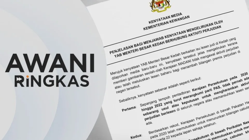 AWANI Ringkas: Kerajaan tak pernah lulus lesen, permit baharu di Kedah