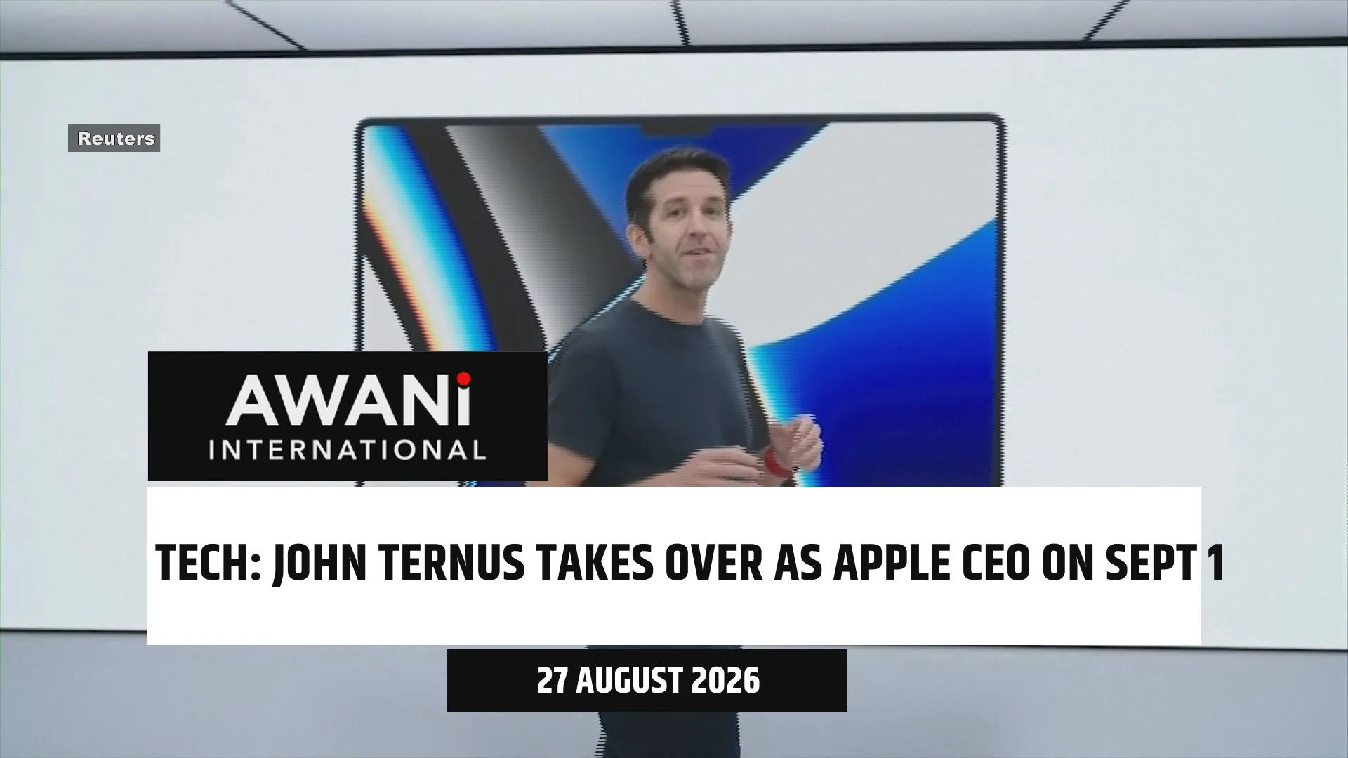 John Ternus takes over as Apple CEO on September 1