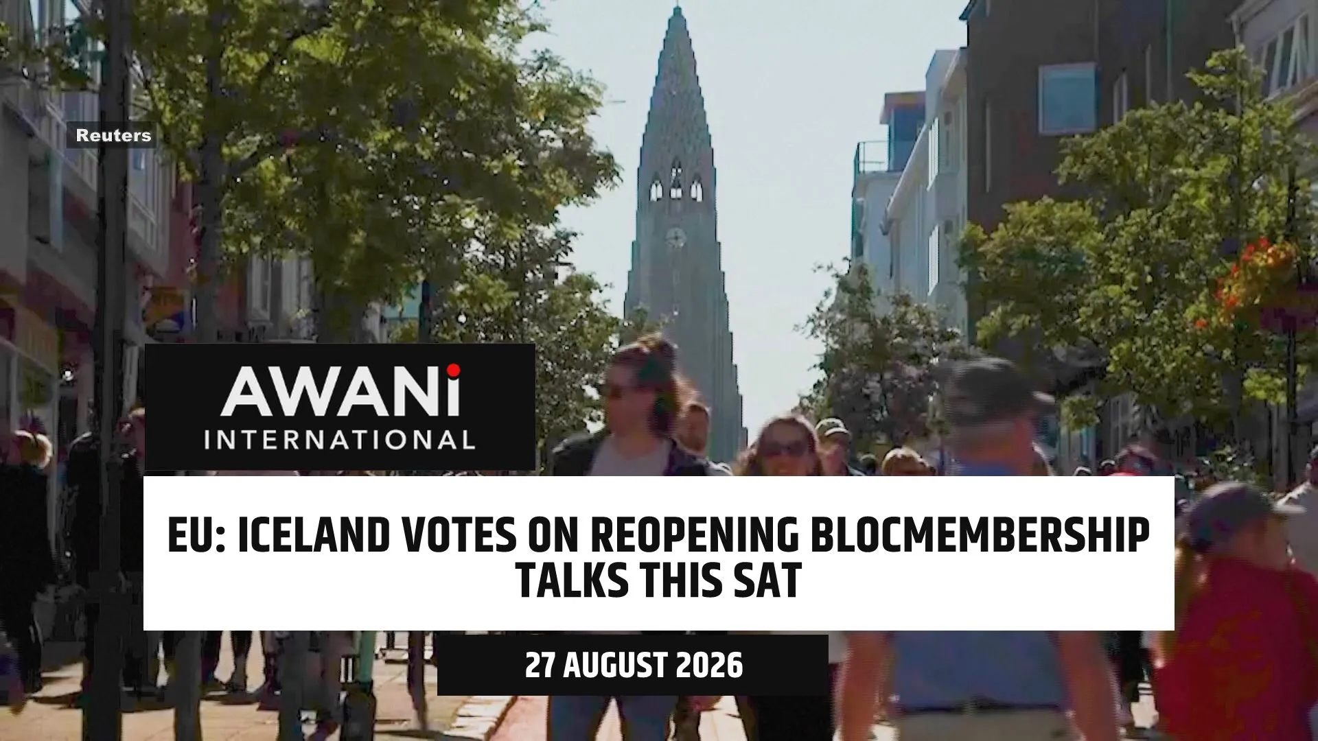 Iceland votes on reopening EU membership talks this Saturday