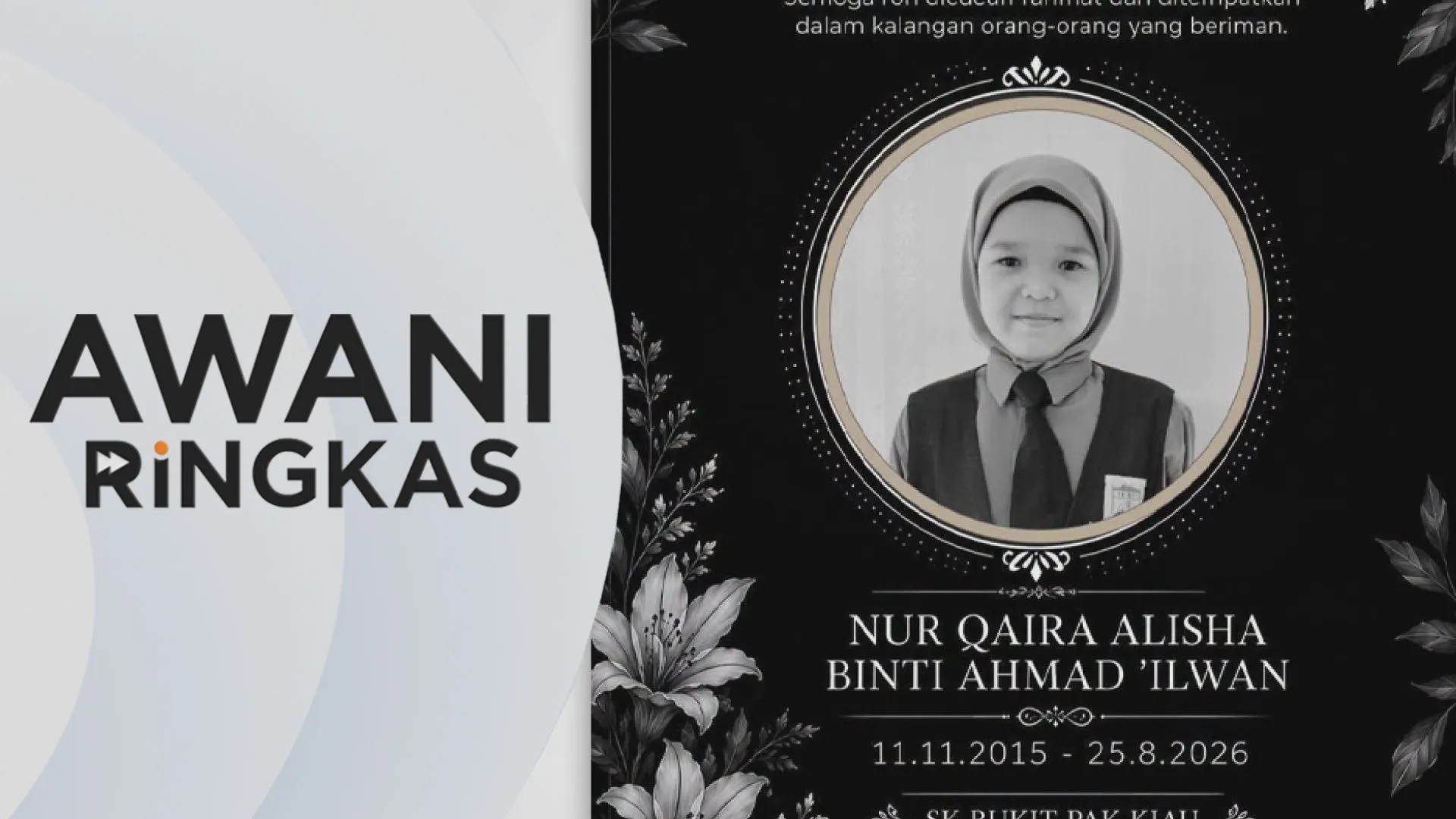 AWANI Ringkas: Guru kes Nur Qaira ditukar sementara