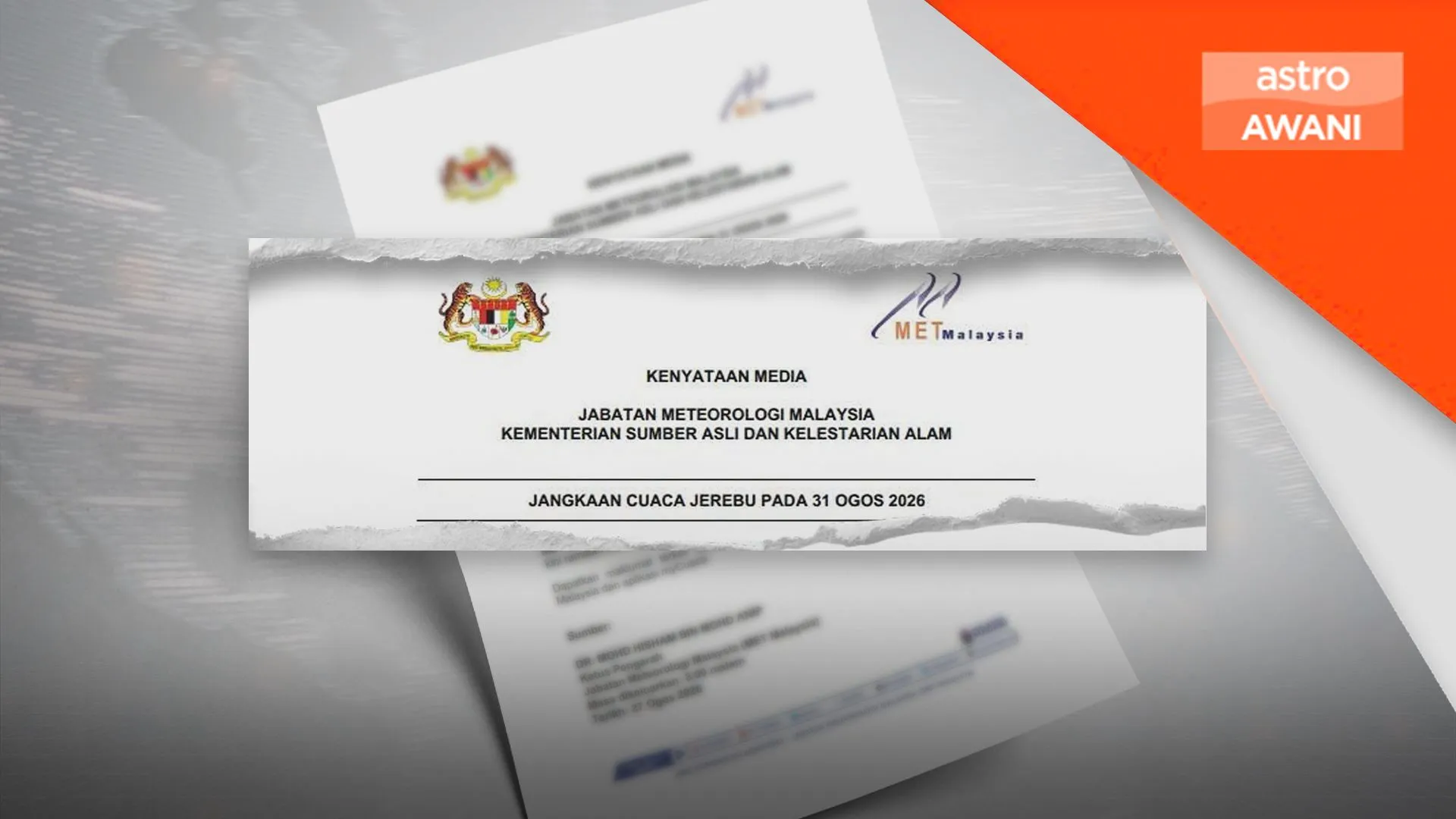 Situasi Jerebu: Putrajaya antara kawasan berisiko alami kepekatan tinggi pada Hari Kebangsaan