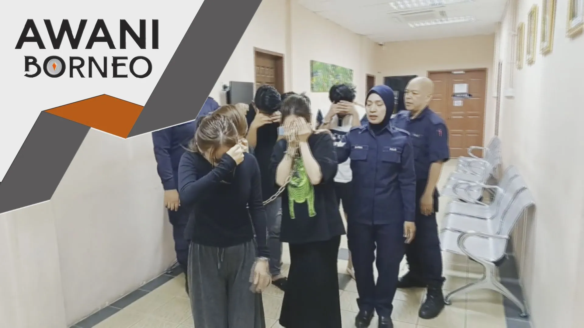Enam individu terlibat pesta dadah didakwa