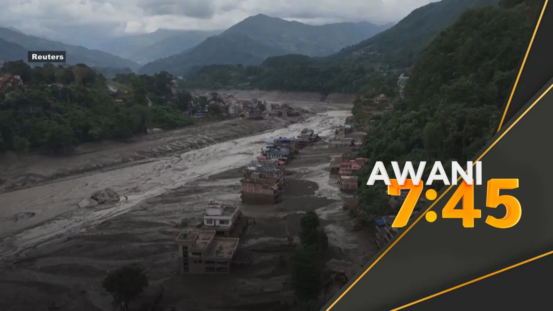Nepal keluarkan amaran banjir baharu susulan paras aliran air Sungai Bhote Koshi meningkat
