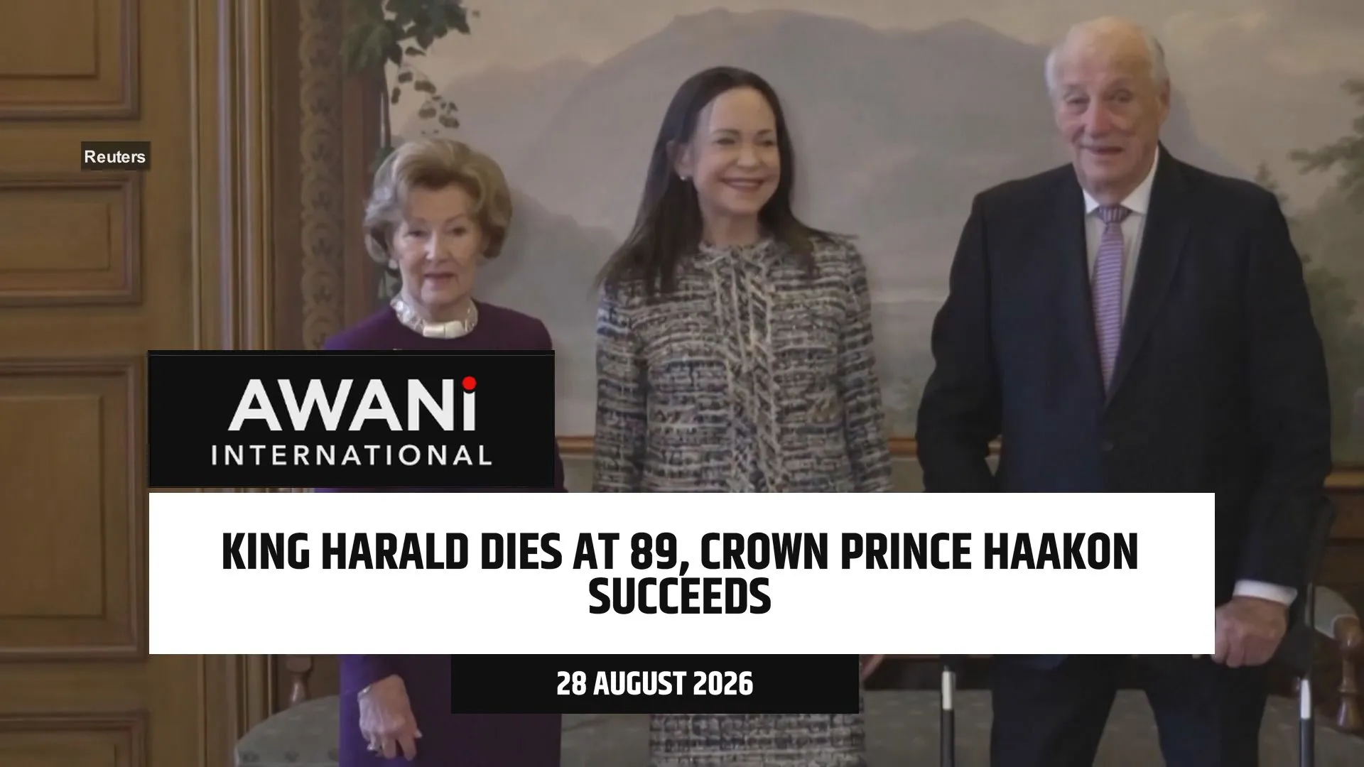 Norway's King Harald dies at 89, Crown Prince Haakon succeeds