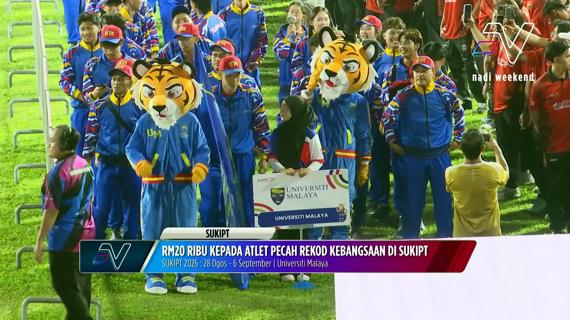 Sempena SUKIPT, ganjaran RM20,000 ditawarkan buat mana-mana atlet yang lakar rekod kebangsaan.