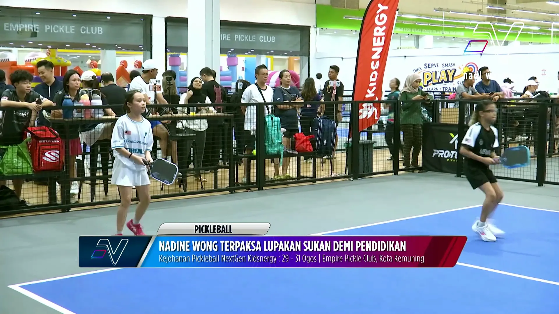 Nadine Wong sudah jumpa minat baru dalam sukan, selepas terpaksa undur diri daripada gimnastik kerana utamakan pelajaran